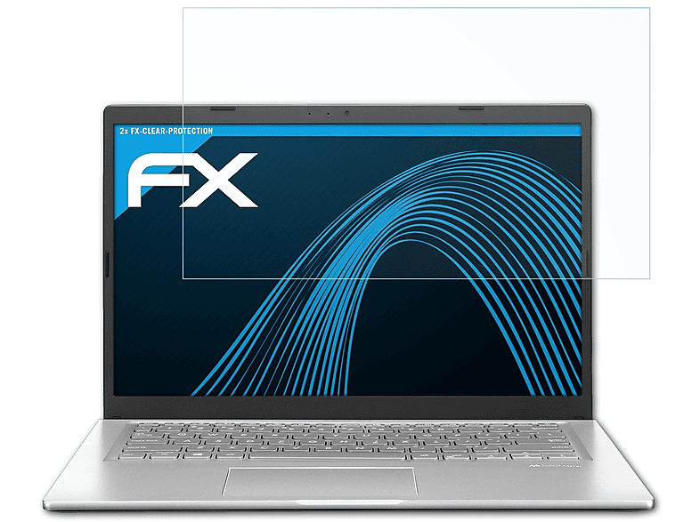 ATFOLIX 2x FX-Clear Displayschutz(für Asus P1411)