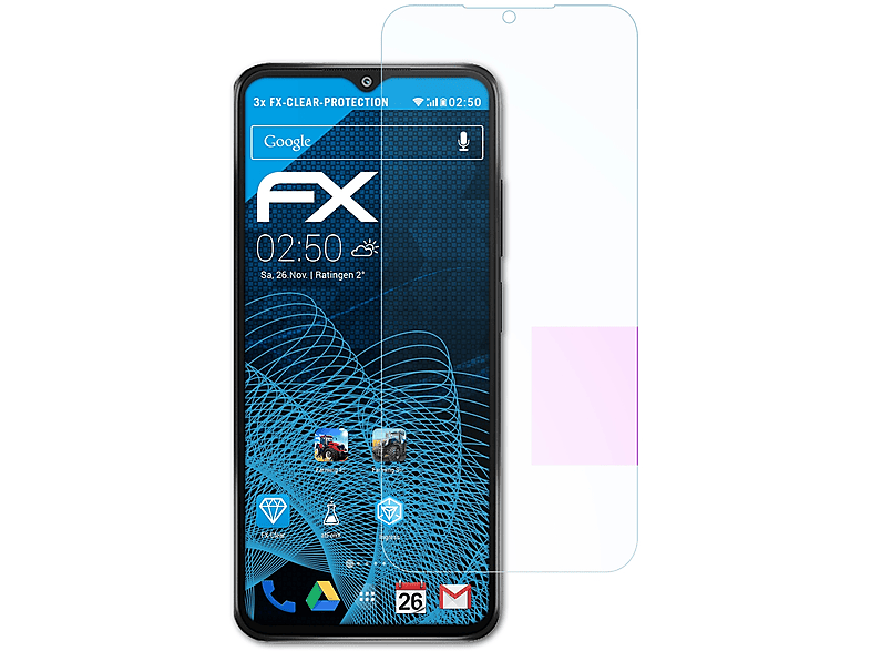 FX-Clear ATFOLIX Prime) Displayschutz(für 11 3x Xiaomi Redmi