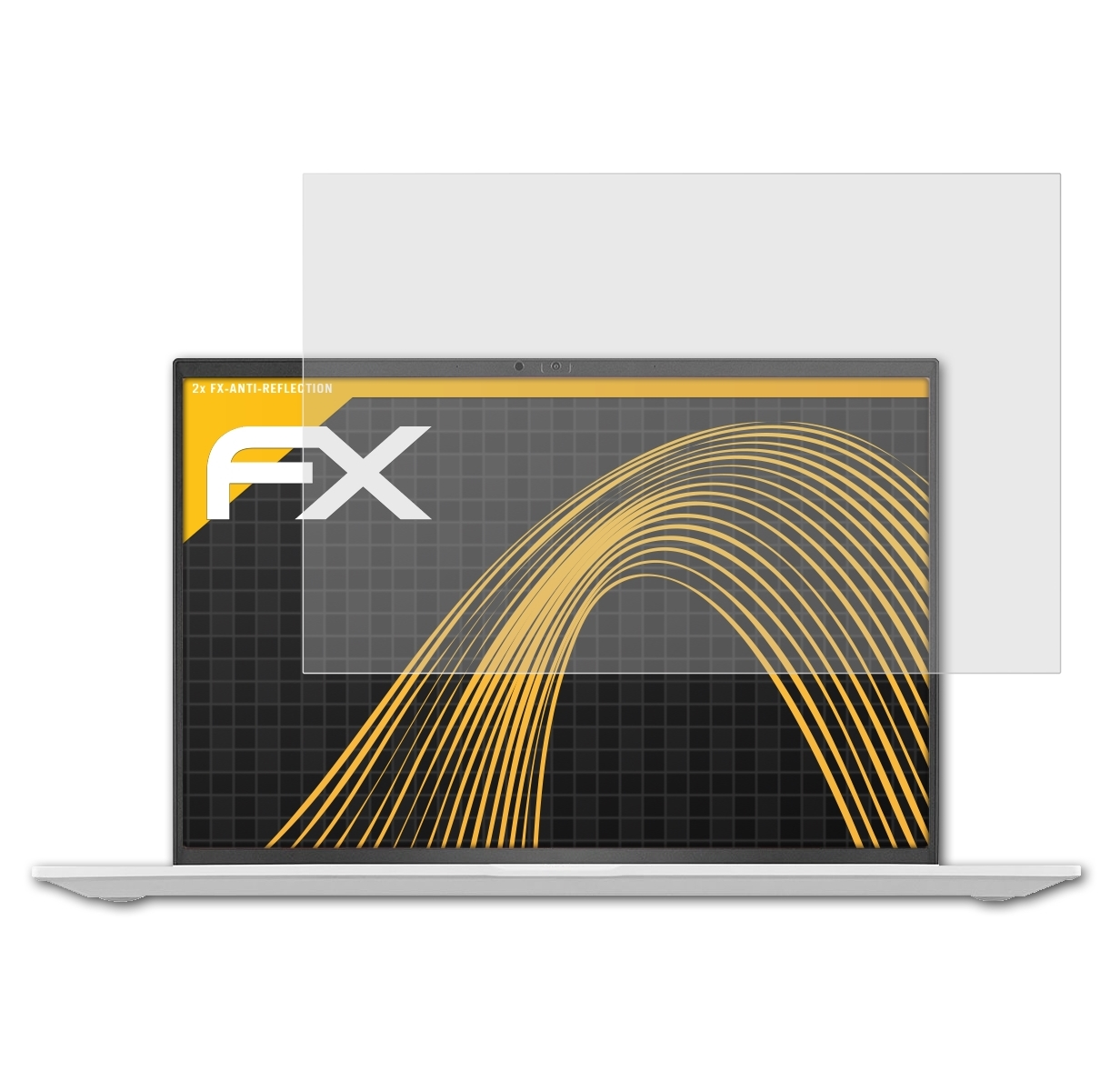 ATFOLIX 2x FX-Antireflex LG Gram Displayschutz(für (14Z90Q)) 14