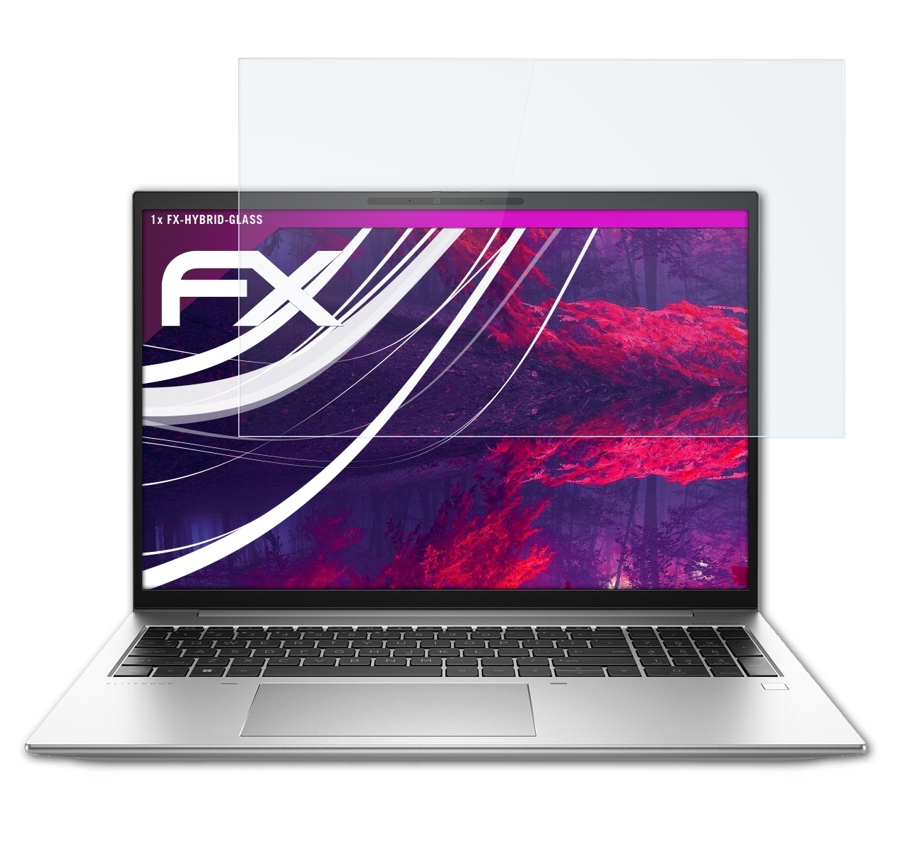 ATFOLIX FX-Hybrid-Glass Schutzglas(für HP 860 G9) EliteBook