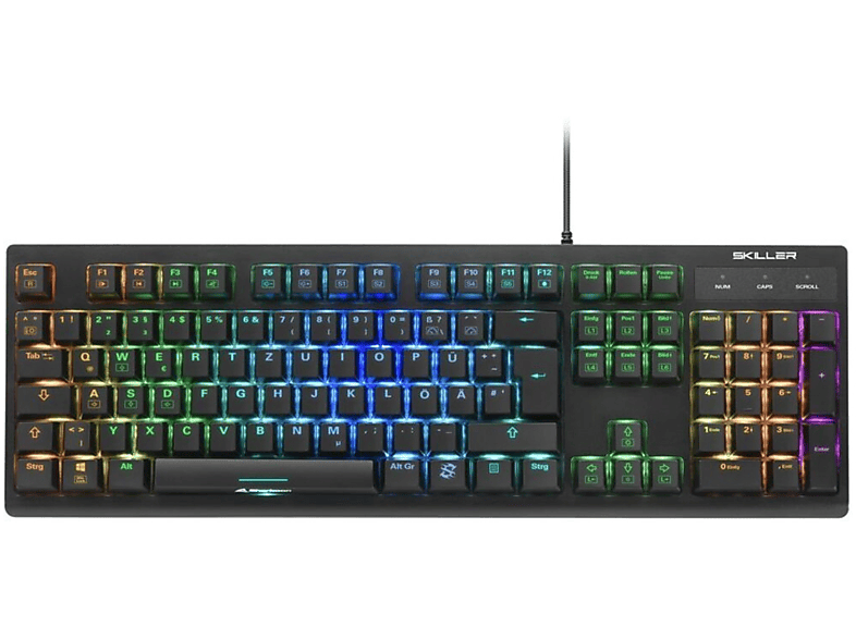 SHARKOON SKILLER SGK 30RGB, Mechanisch Gaming Tastatur
