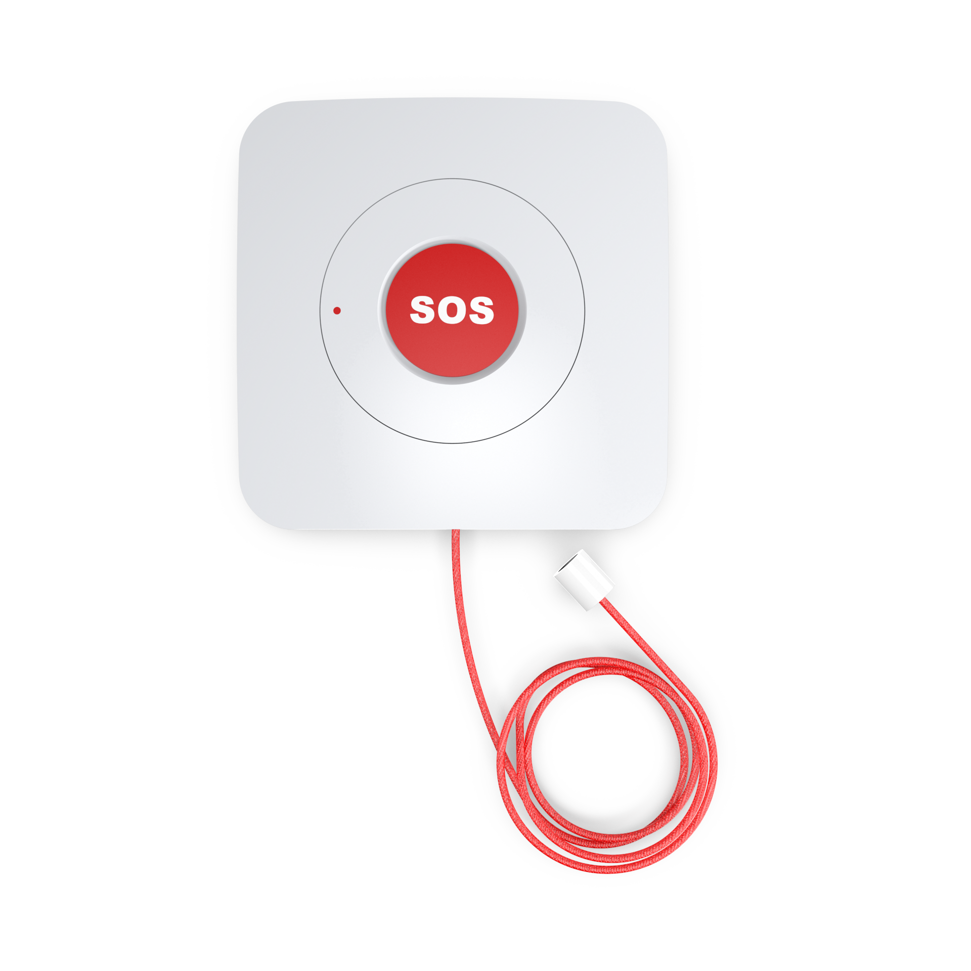 SAFE2HOME Knopf Button SOS / Alarmanlage, Alarmanlage SP110/SP210 - Weiß Funk