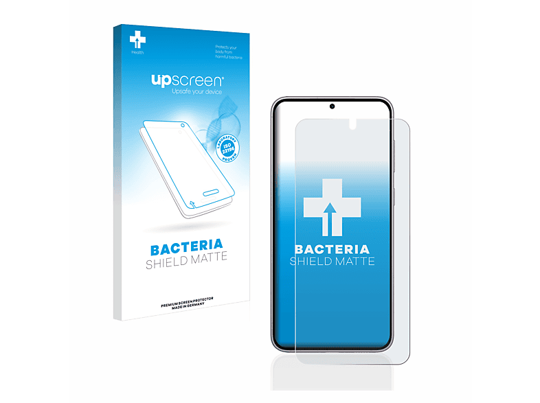 UPSCREEN antibakteriell Schutzfolie(für matte Edition) Enterprise S23 entspiegelt Samsung Galaxy