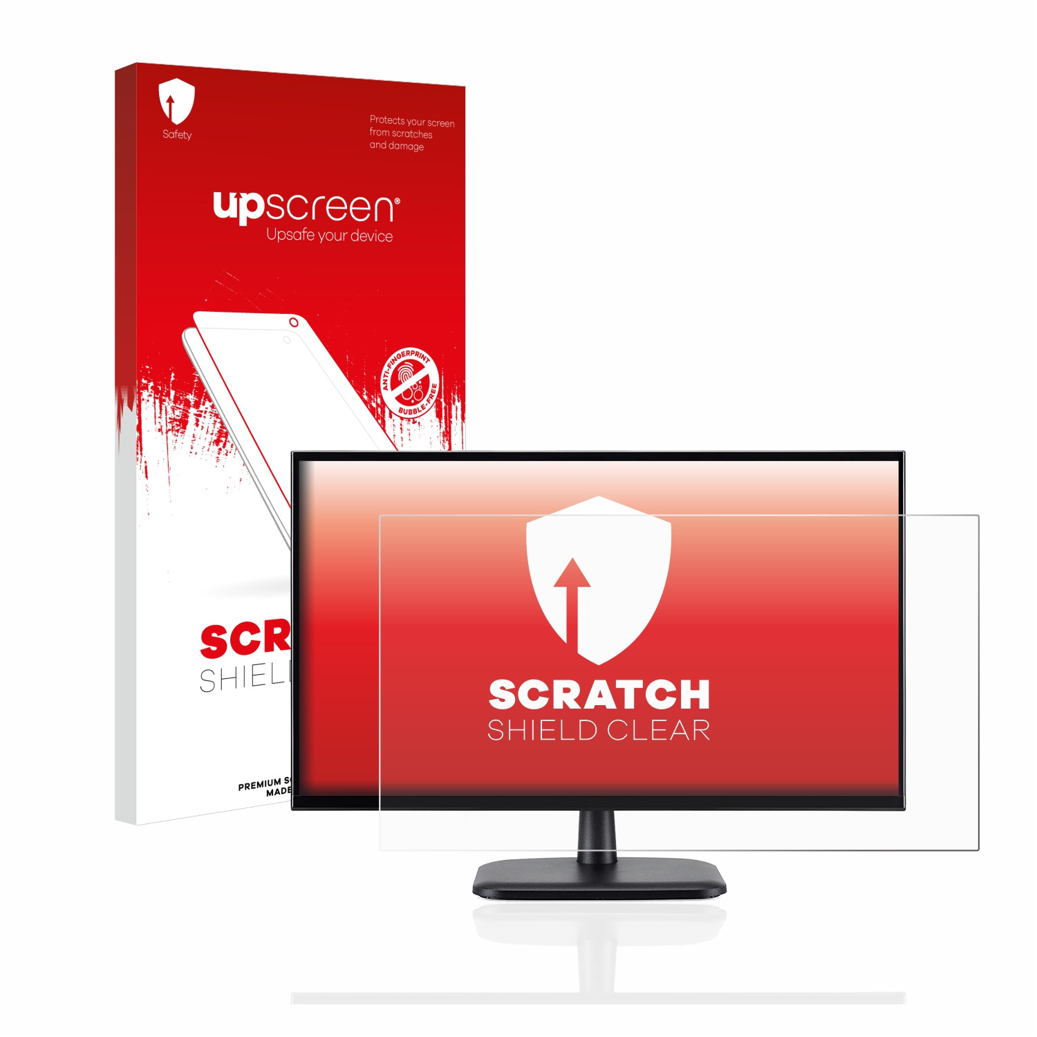 UPSCREEN Kratzschutz klare Schutzfolie(für Acer EK240YC 23,8\