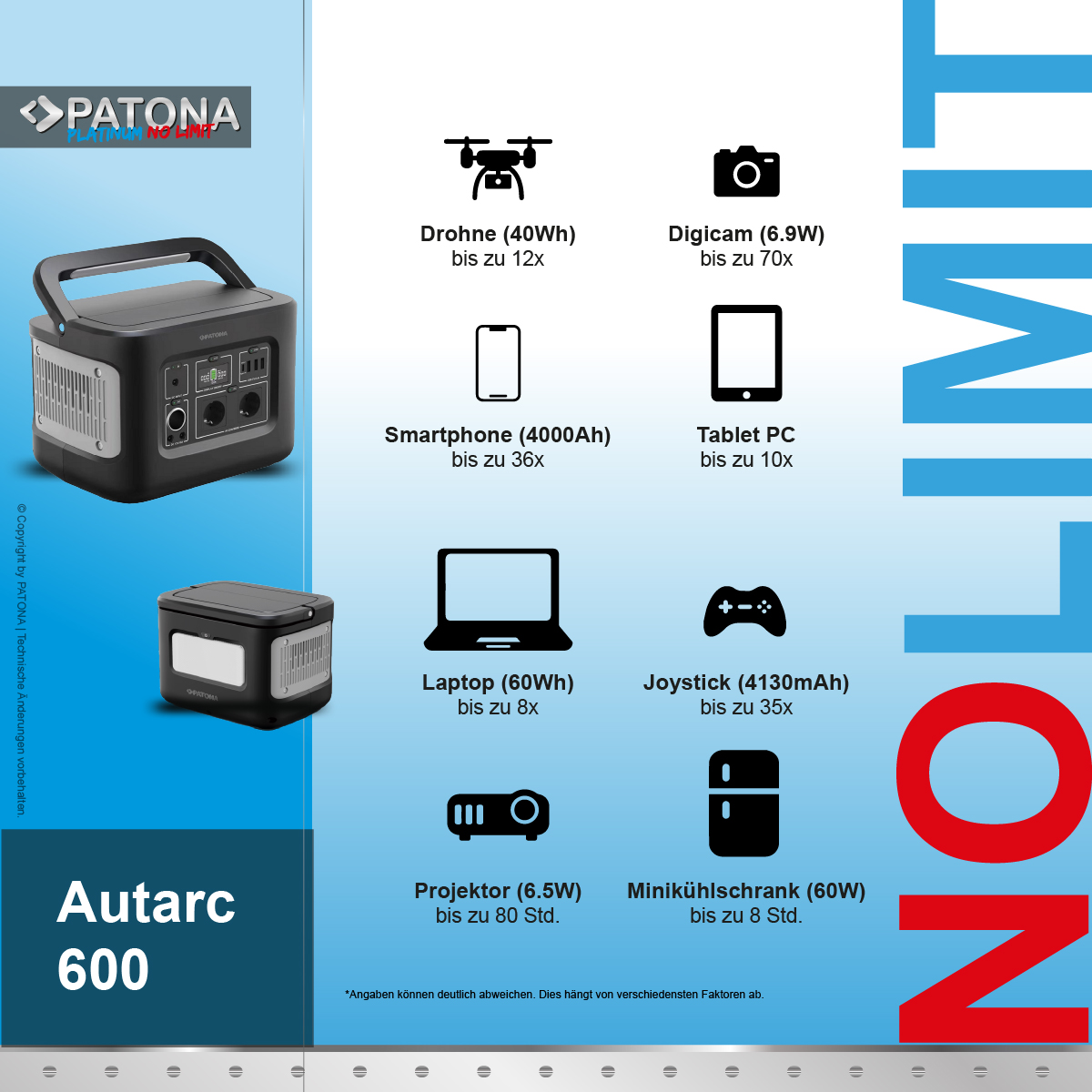 PATONA Akku kompatibel Nikon Li-Ion Stück für 1700mAh  1 EN-EL23 Ersatzakku