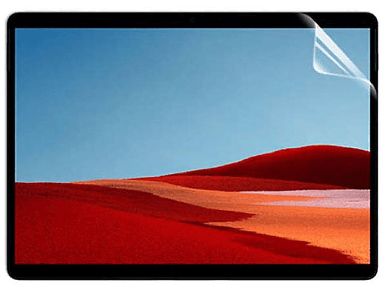 LOBWERK 2x Folie Schutzfolie(für Microsoft 2019 13 X Surface Pro Zoll)