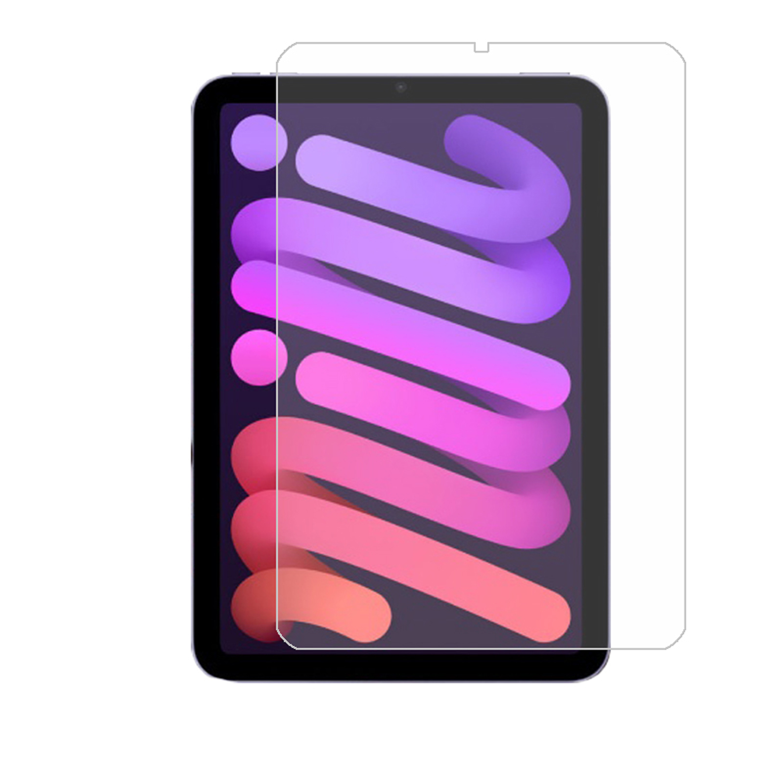 6 Glas Zoll) 2021 8.3 6. Schutzglas(für LOBWERK Generation Apple iPad 2021 Mini