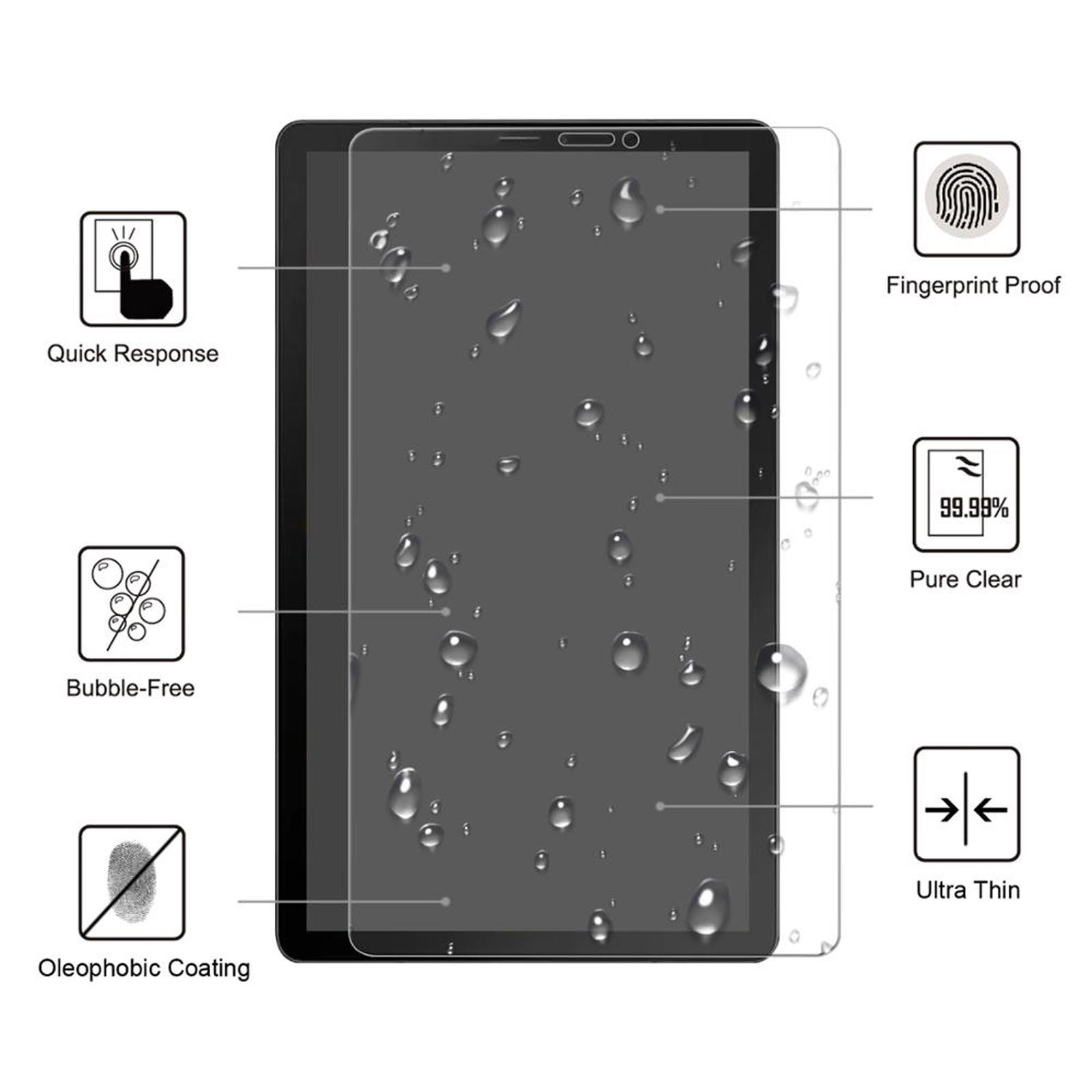 SM-T290 Zoll) Galaxy 8 LOBWERK Samsung Folie Tab 2x 8.0 Schutzfolie(für SM-T295 A