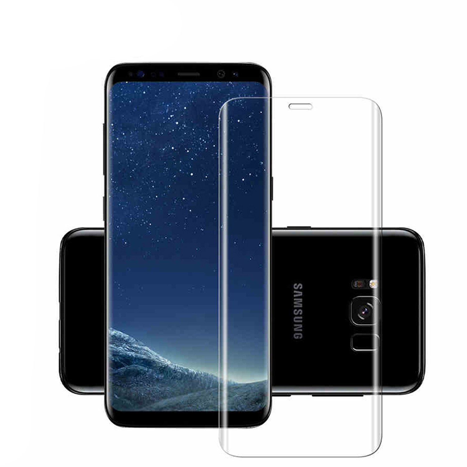 LOBWERK Glas Schutzglas(für Plus Zoll) SM-G965 Galaxy Samsung S9 6.2