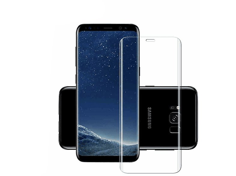 LOBWERK Glas Schutzglas(für Samsung Galaxy SM-G965 Plus Zoll) S9 6.2