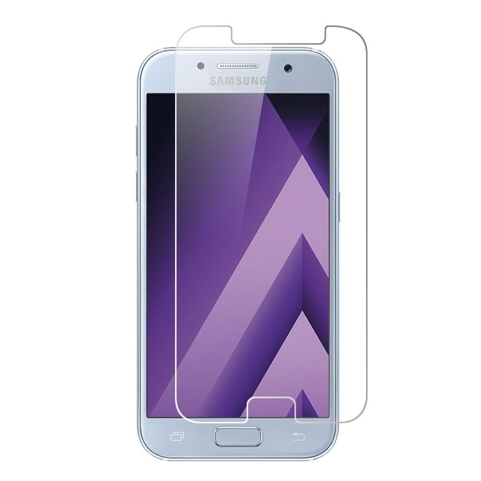 Glas Samsung Galaxy LOBWERK Schutzglas(für A7-2017)
