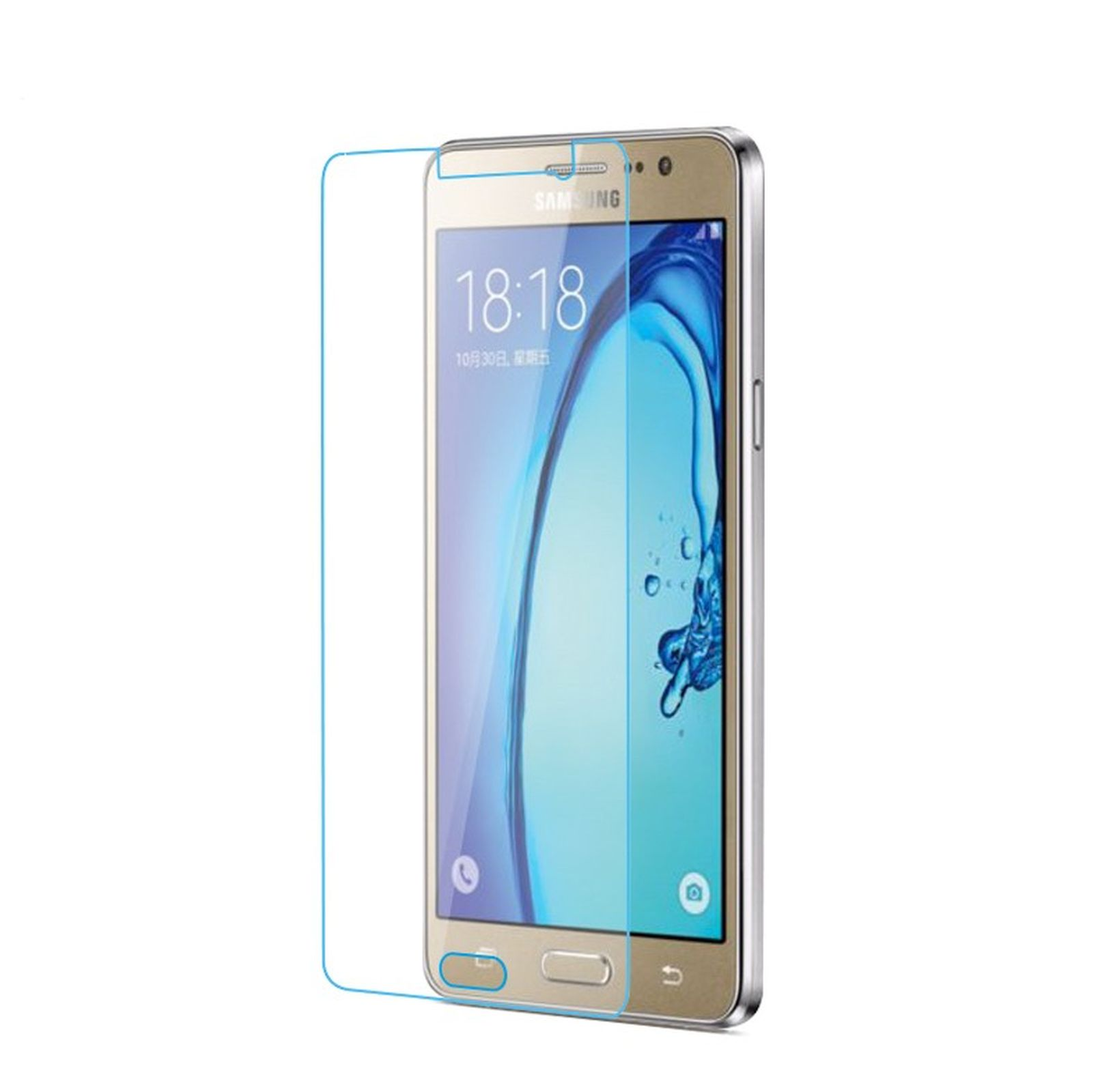 LOBWERK Folie ON Samsung Galaxy G6000) 7 Schutzfolie(für