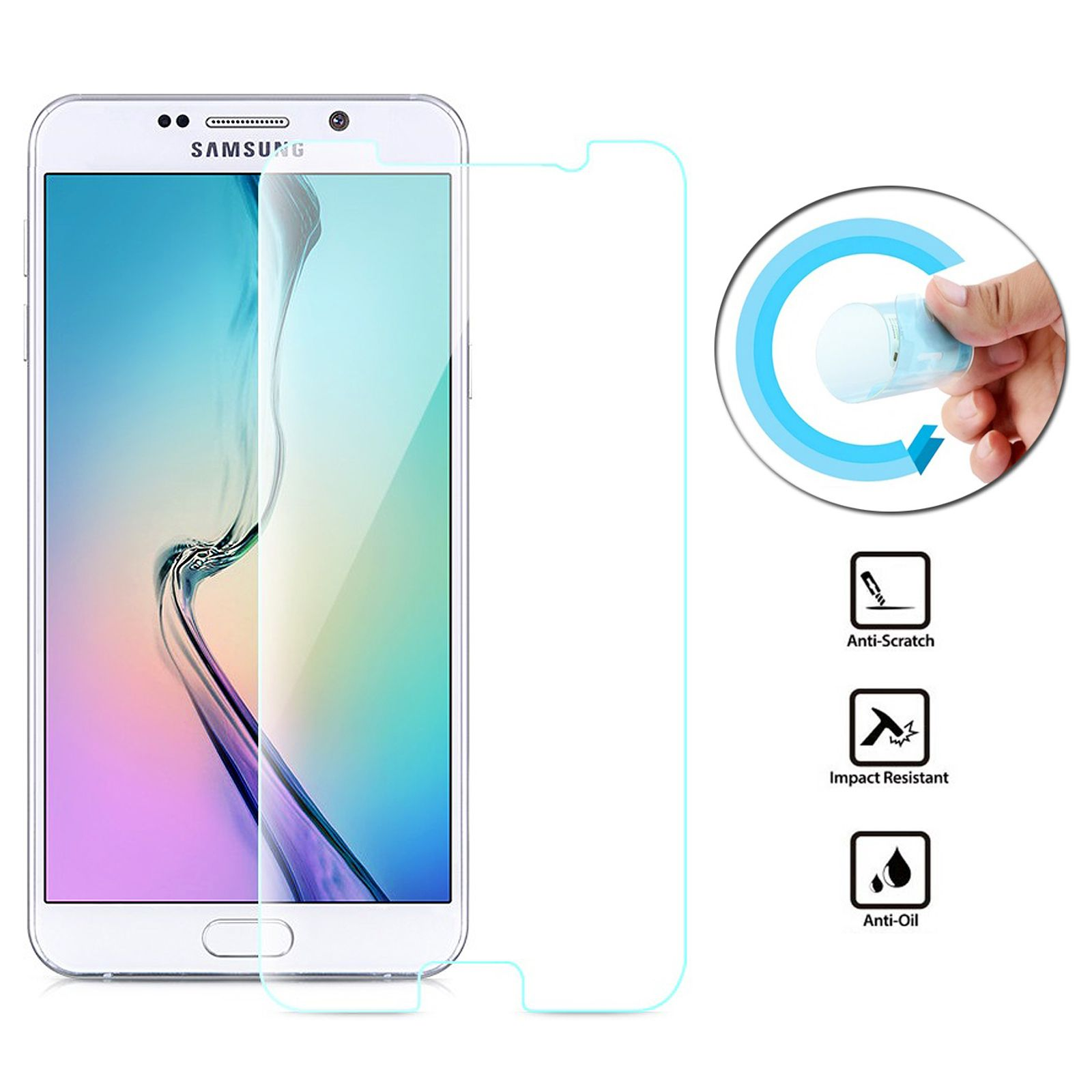 5 Folie Schutzfolie(für Note LOBWERK SM-920) Galaxy Samsung