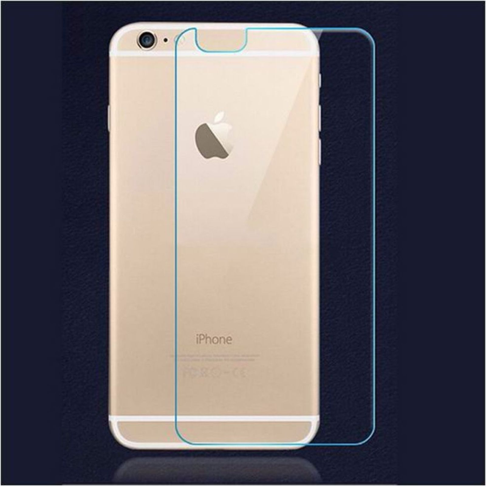 Plus 5.5 6 Plus Zoll Glas LOBWERK (Rückseite)) iPhone 6s / Schutzglas(für Apple