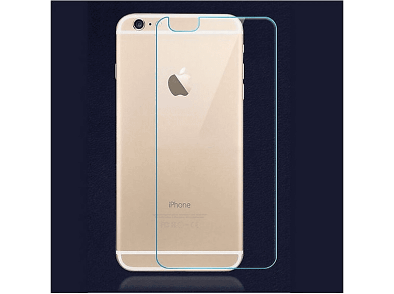 Pellicola in vetro temperato 9H trasparente per iPhone 6 e iPhone 6S