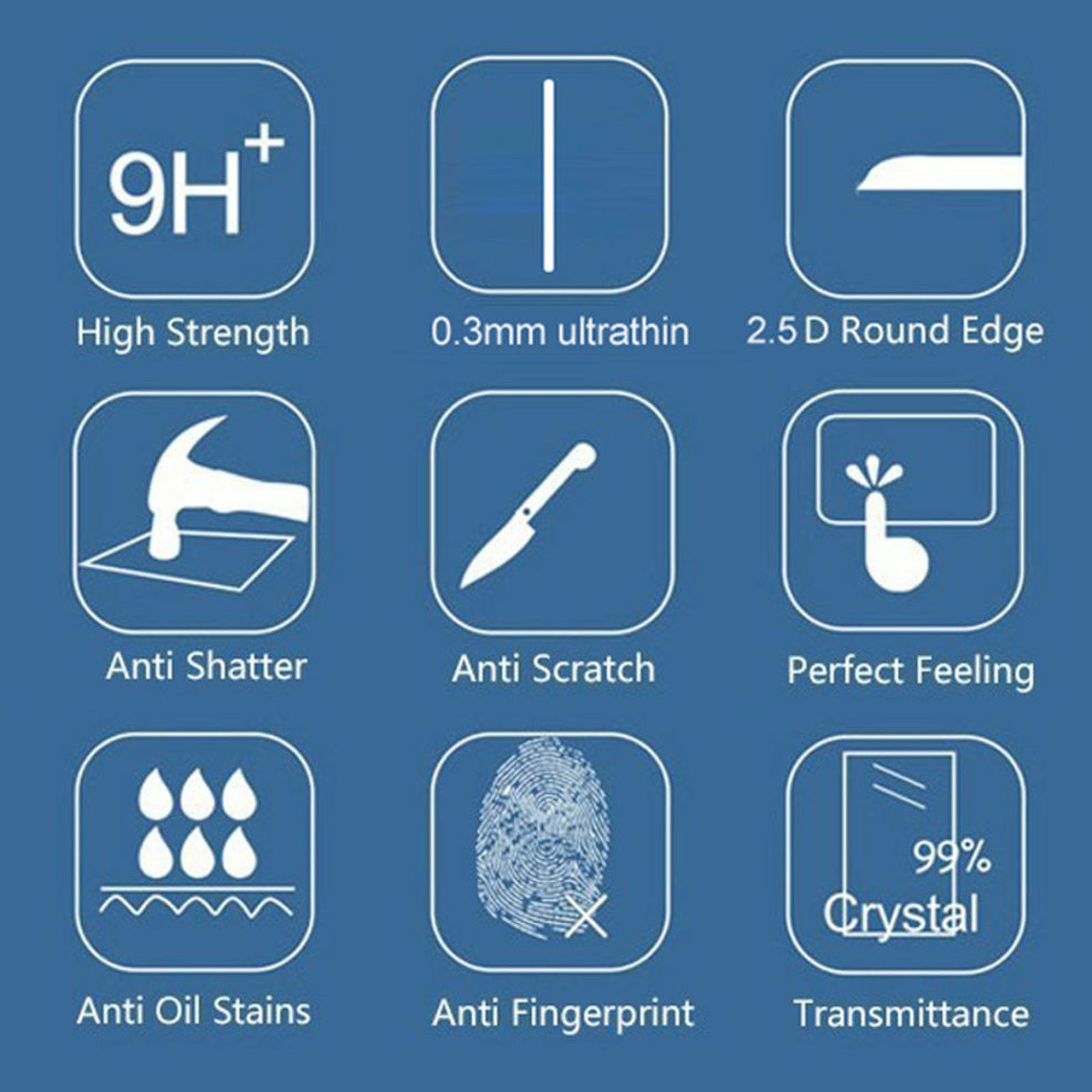 Plus 5.5 6 Plus Zoll Glas LOBWERK (Rückseite)) iPhone 6s / Schutzglas(für Apple
