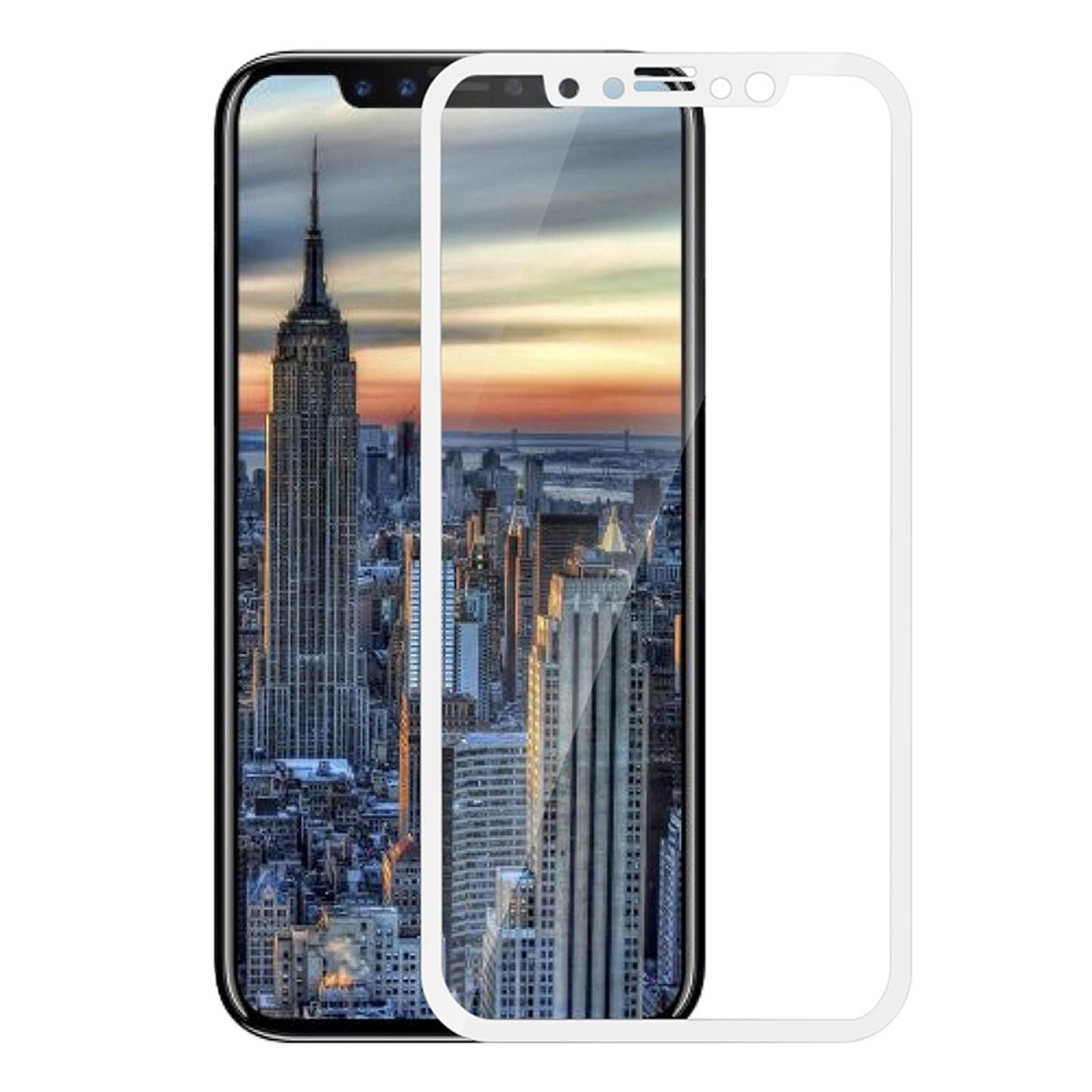 Belkin ScreenForce TemperedCurve 2 in 1 Proteggi schermo per Apple Watch Ultra, Ultra 2 con bumper protettivo - pellicola protettiva in vetro temperato, accessori per Apple Watch - Trasparente
