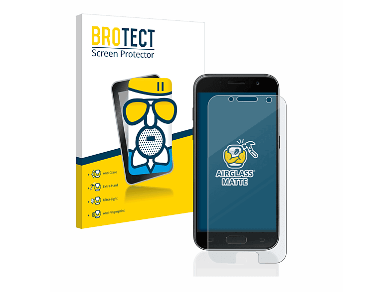 BROTECT Airglass matte Schutzfolie(für Samsung Galaxy A3 2017)