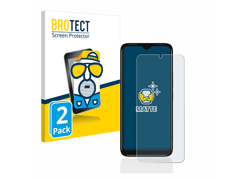 2x matte BROTECT Pro) Nokia C12 Schutzfolie(für