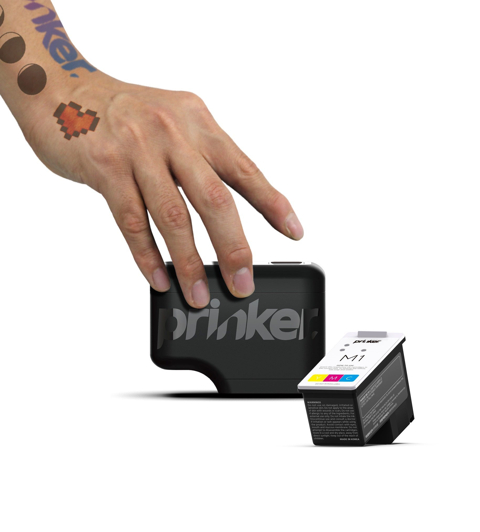 PRINKER M Color - Printer Fotodrucker Skin Tinentenstrahl Set