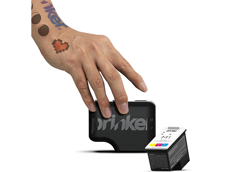 Tinentenstrahl PRINKER Skin Printer Color Fotodrucker Set - M