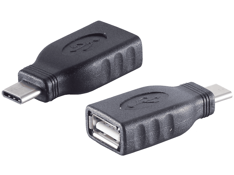 KABELBUDE Adapter, USB 3.1 C Stecker/ USB 2.0 A Buchse USB-C Adapter ...