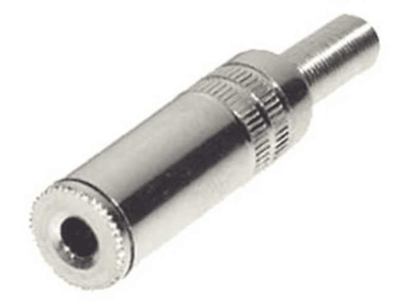 KABELBUDE Klinkenkupplung Mono 3,5mm, Metall Klinke