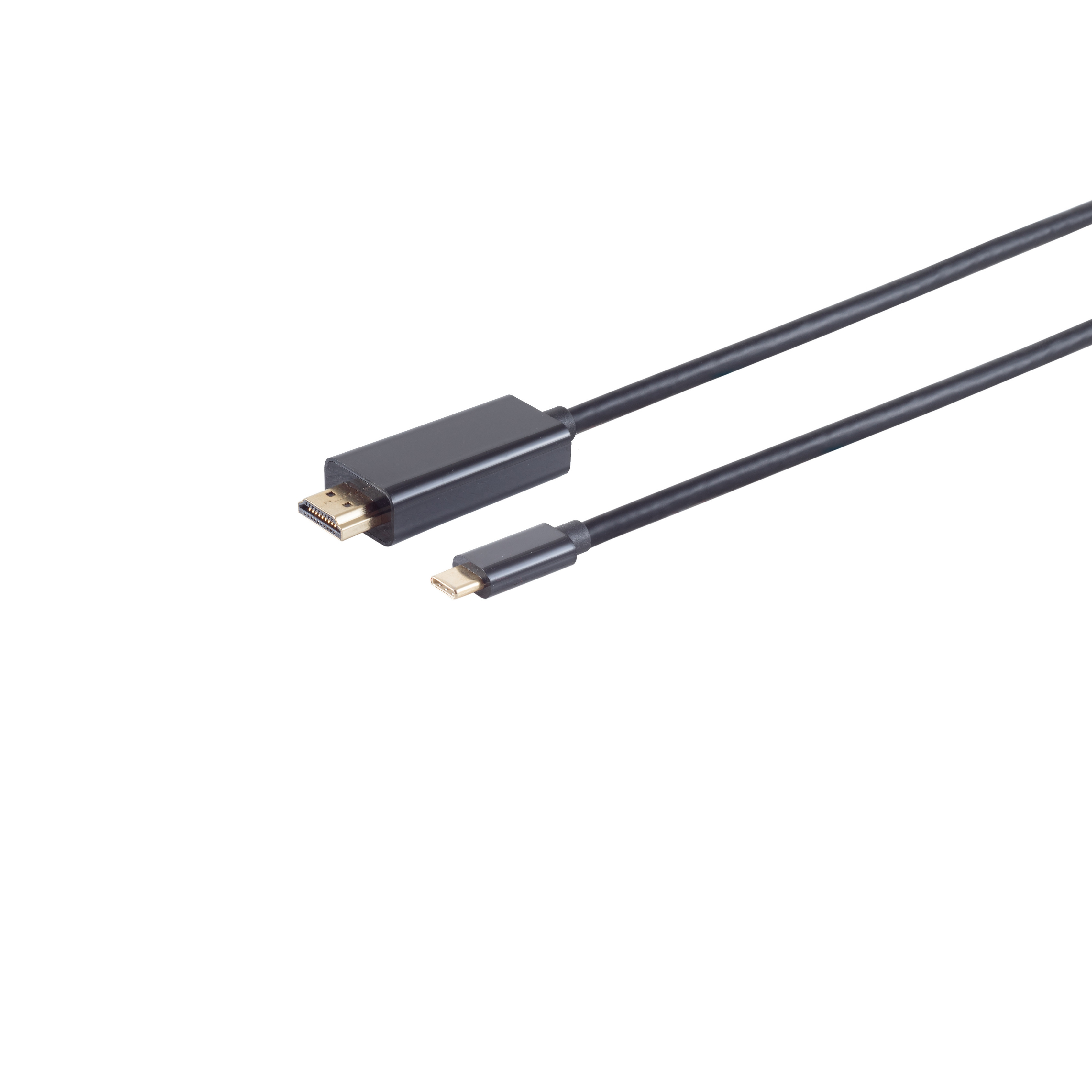 S/CONN MAXIMUM Kabel CONNECTIVITY Stecker, Typ auf HDMI USB 60Hz, A Stecker 3.1 HDMI C 3m