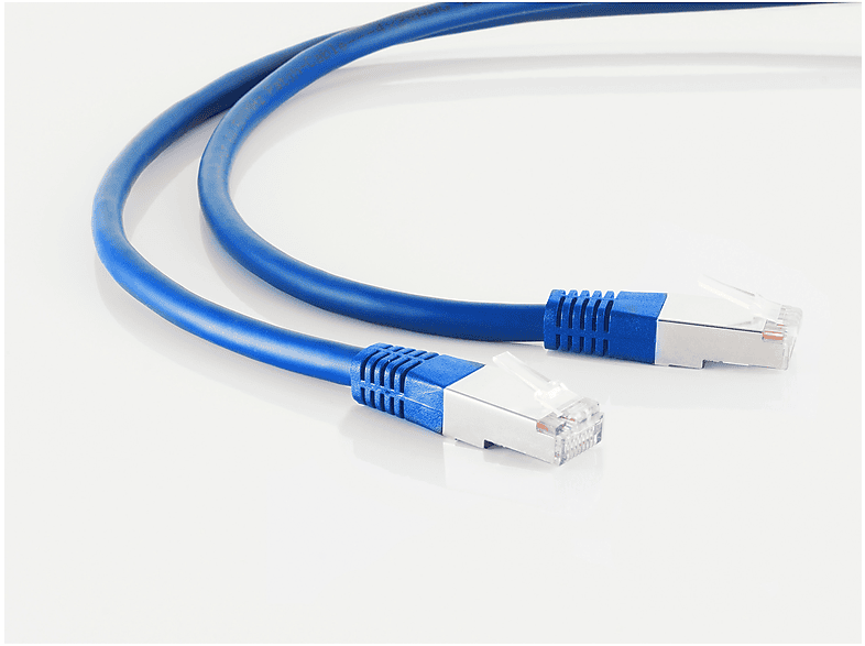 KABELBUDE Patchkabel, cat. 5e, SF/UTP, blau, 15,0m, Patchkabel RJ45, 15 m | Adapter & Netzwerkkabel