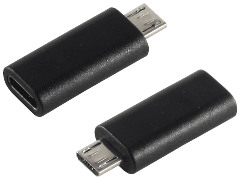 KABELBUDE Adapter USB 2.0 USB Buchse 3.1C Stecker Adapter USB MicroB auf