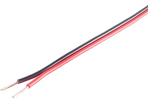 S/CONN MAXIMUM CONNECTIVITY LS-Kabel 1,5mm² 48x0,20 CCA rot/schwarz 25m  Audio/Video Kabel
