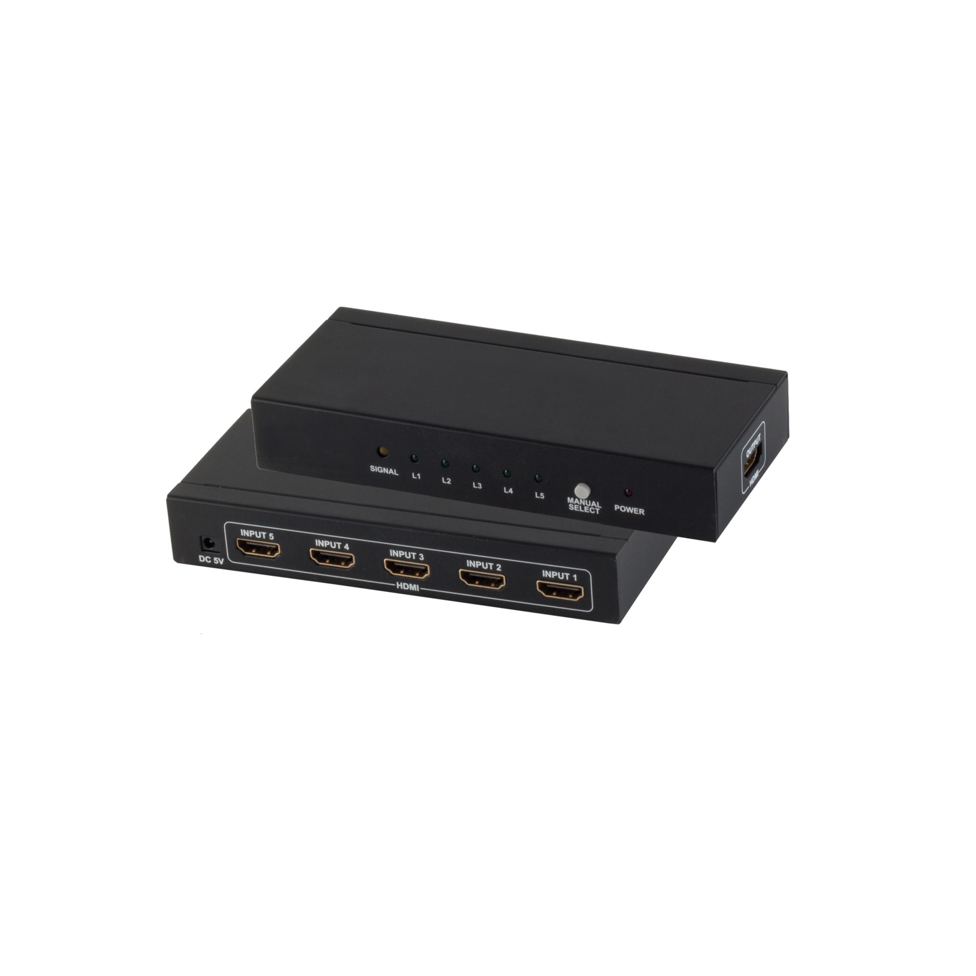 Umschalter CONNECTIVITY & S/CONN VER1.4 OUT, MAXIMUM Verteiler HDMI Switch, 1x 4K2K, IN 3D, 5x