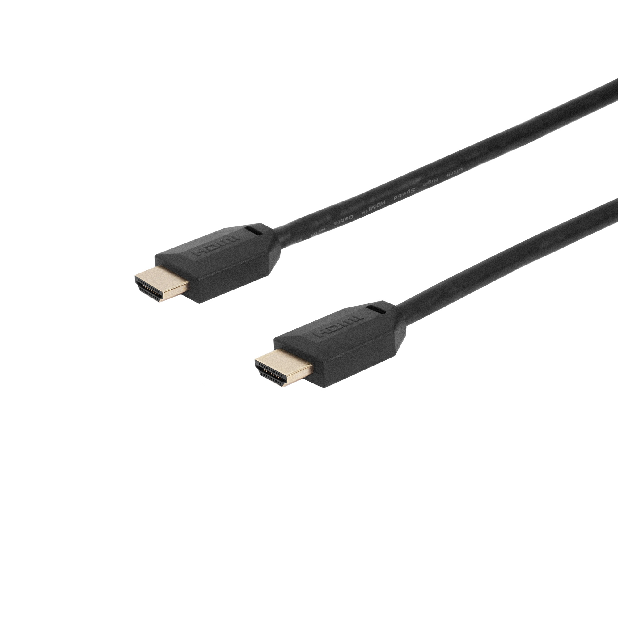 Ultra 10K, KABELBUDE HDMI 0,5m Kabel, Kabel HDMI PVC, schwarz,