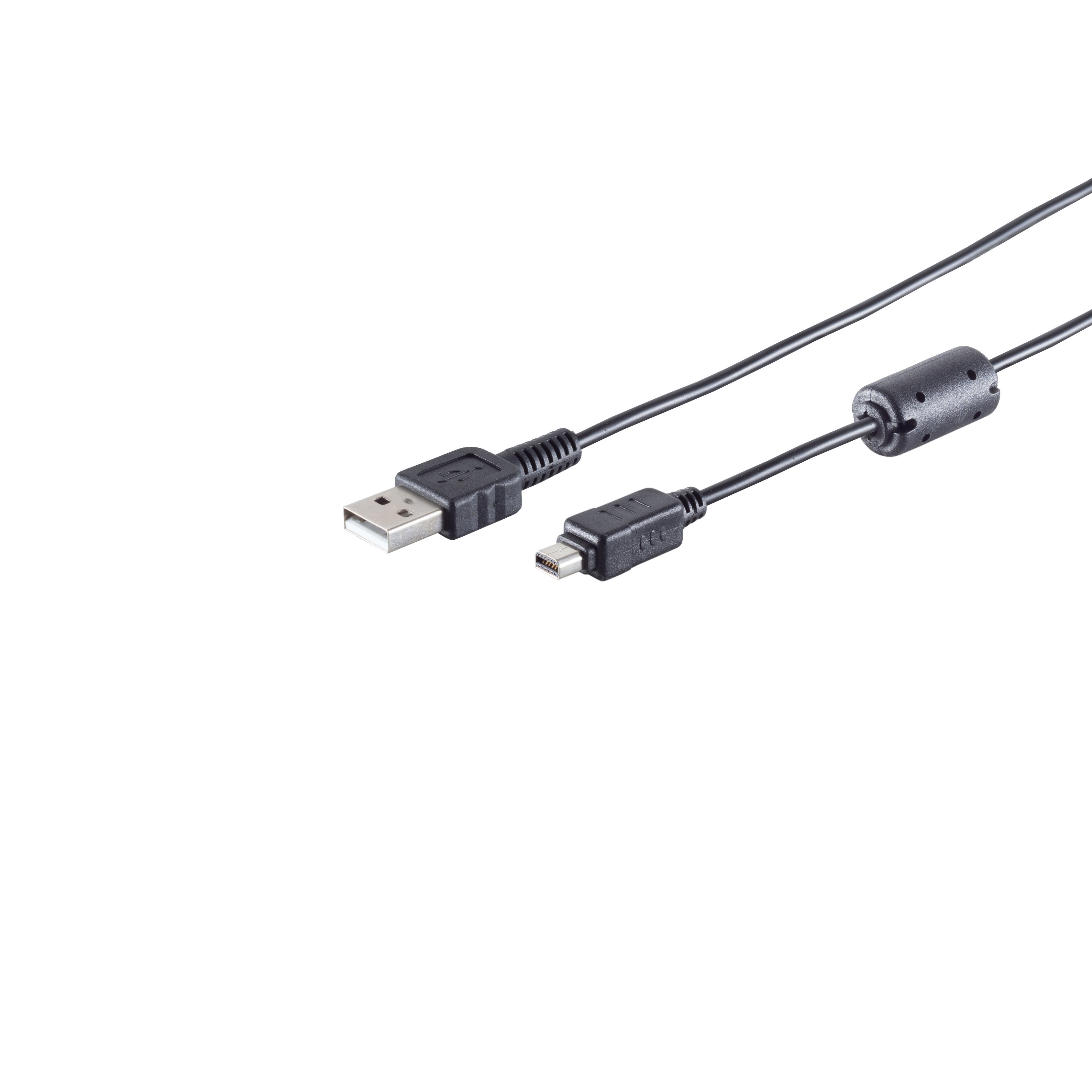 auf CONNECTIVITY 2.0 Kabel S/CONN Stecker, - MAXIMUM 12 Mini 1,5m A USB USB Stecker pin