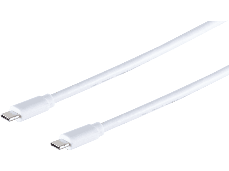 Stecker Stecker weiß USB Kabel 1m KABELBUDE 3.1 3.1 USB Kabel C -USB C