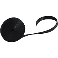 S/CONN MAXIMUM CONNECTIVITY Klettverschlussband 19mm, schwarz, 3m, Zubehör