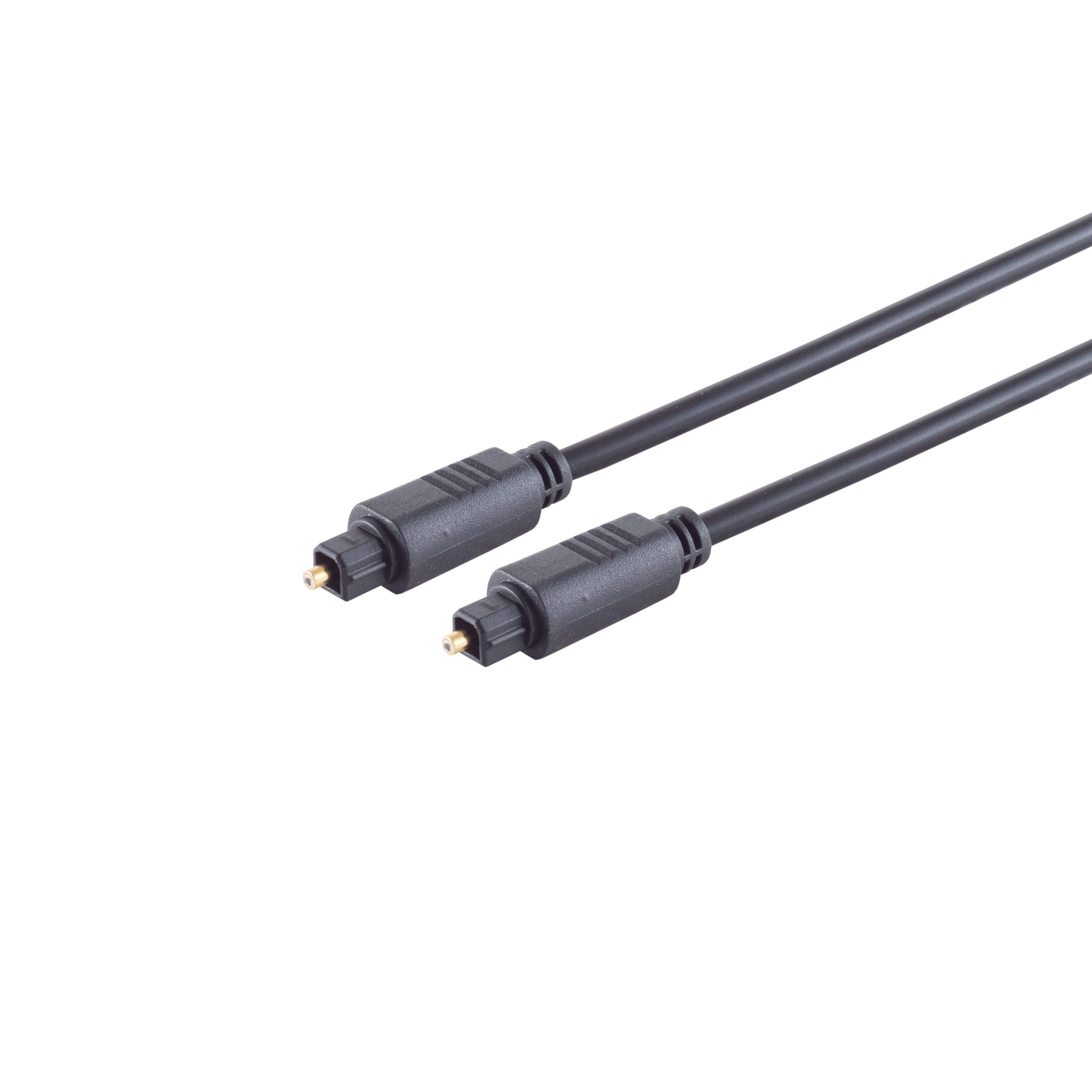 Kabel 0,5m 4mm CONNECTIVITY LWL-Kabel Audio/Video S/CONN MAXIMUM Toslink-St./Toslink-St.