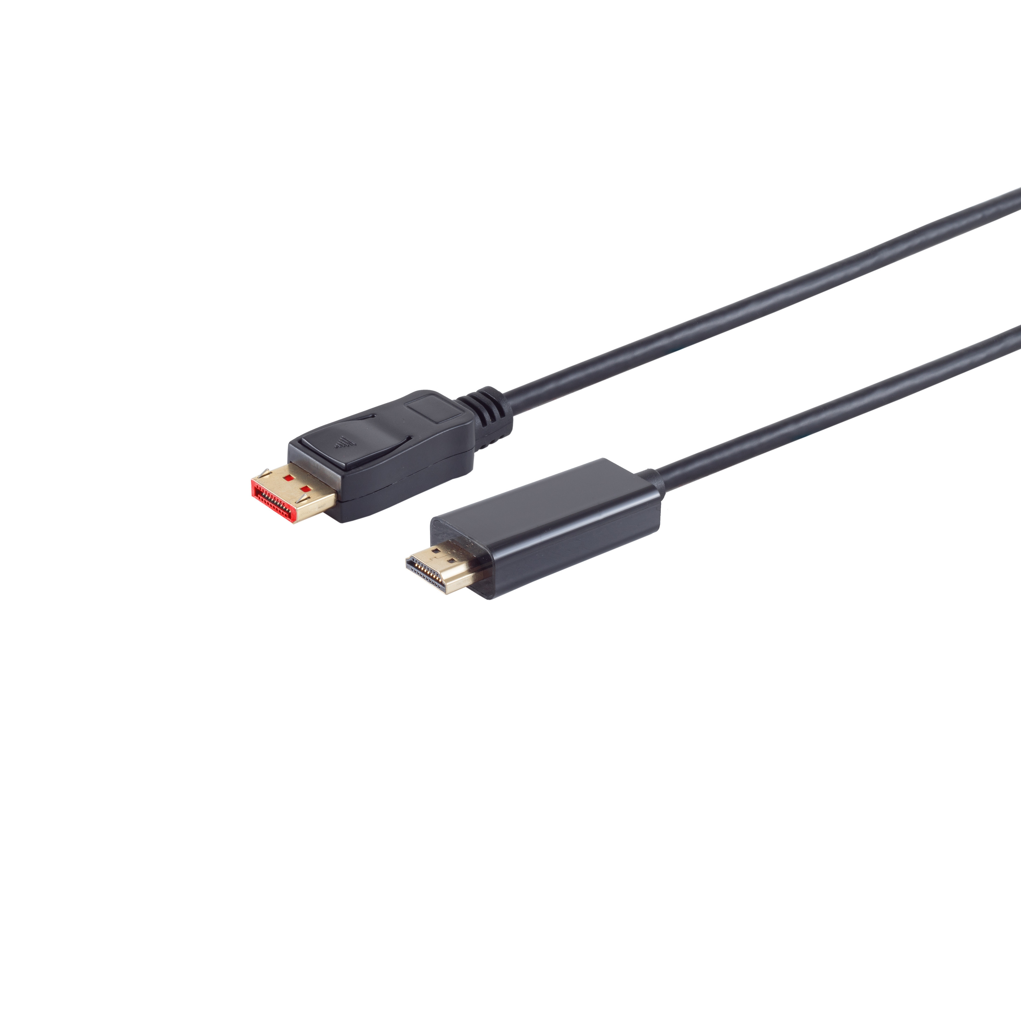 Cavo da DisplayPort a HDMI nero.