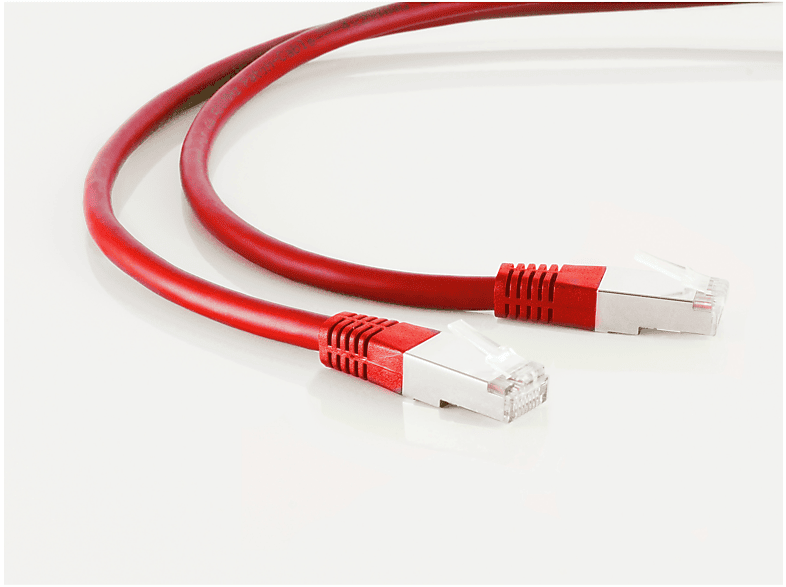 KABELBUDE Patchkabel, cat. 5e, SF/UTP, m 15 RJ45, rot, 15,0m, Patchkabel