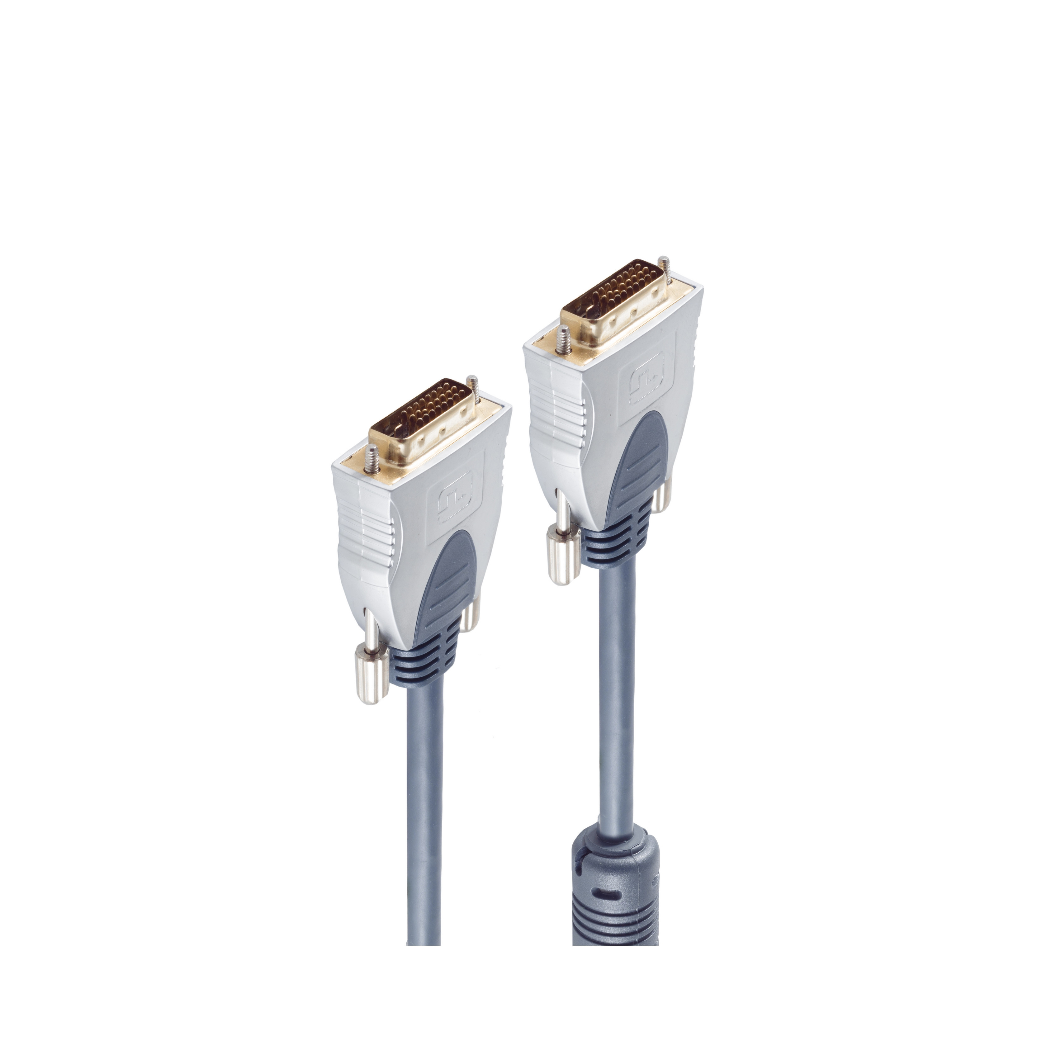 sp-PROFESSIONAL Kabel DVI-D Stecker, HDMI 7,5m 2x SHIVERPEAKS