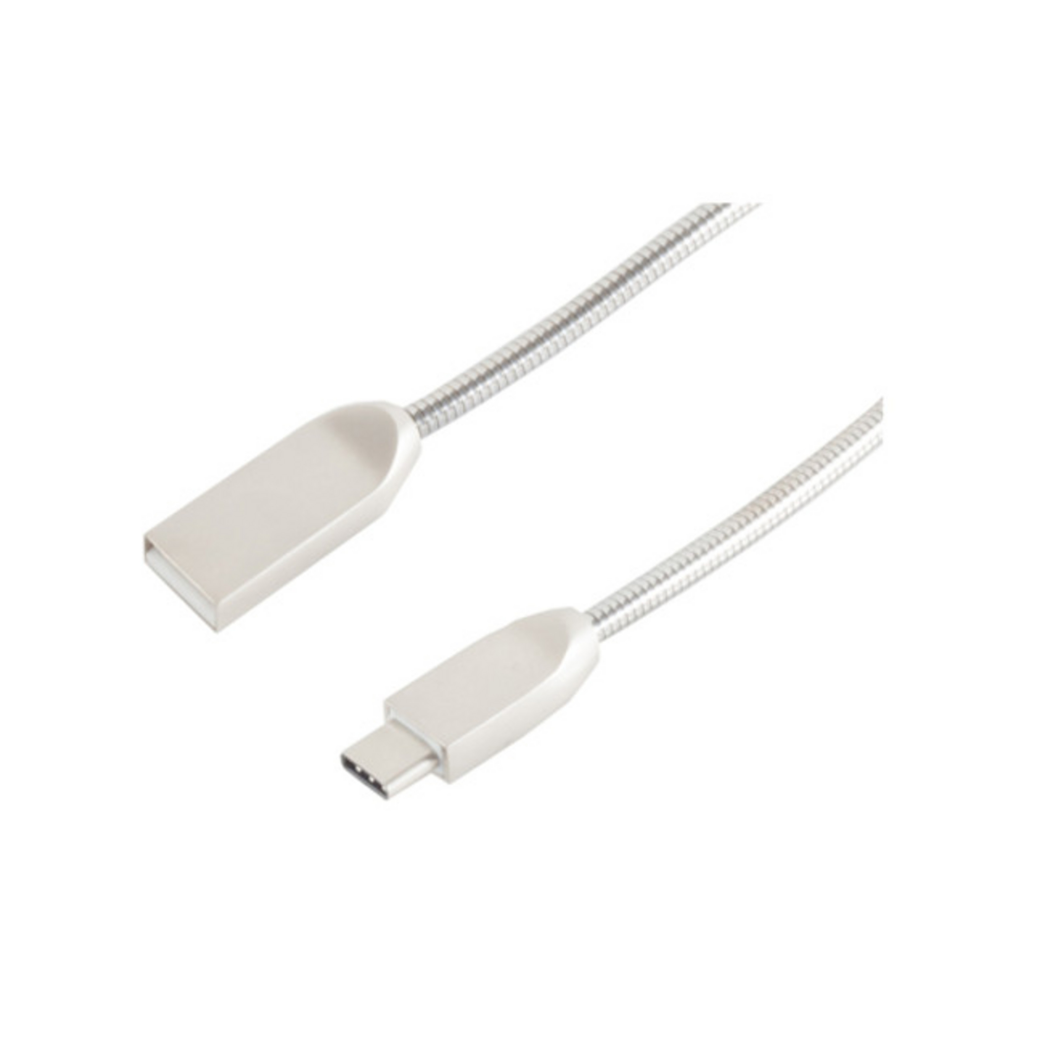 USB S/CONN 1,2m Kabel A/Type Silber USB Kabel Lade-Sync CONNECTIVITY MAXIMUM 3.1C Steel