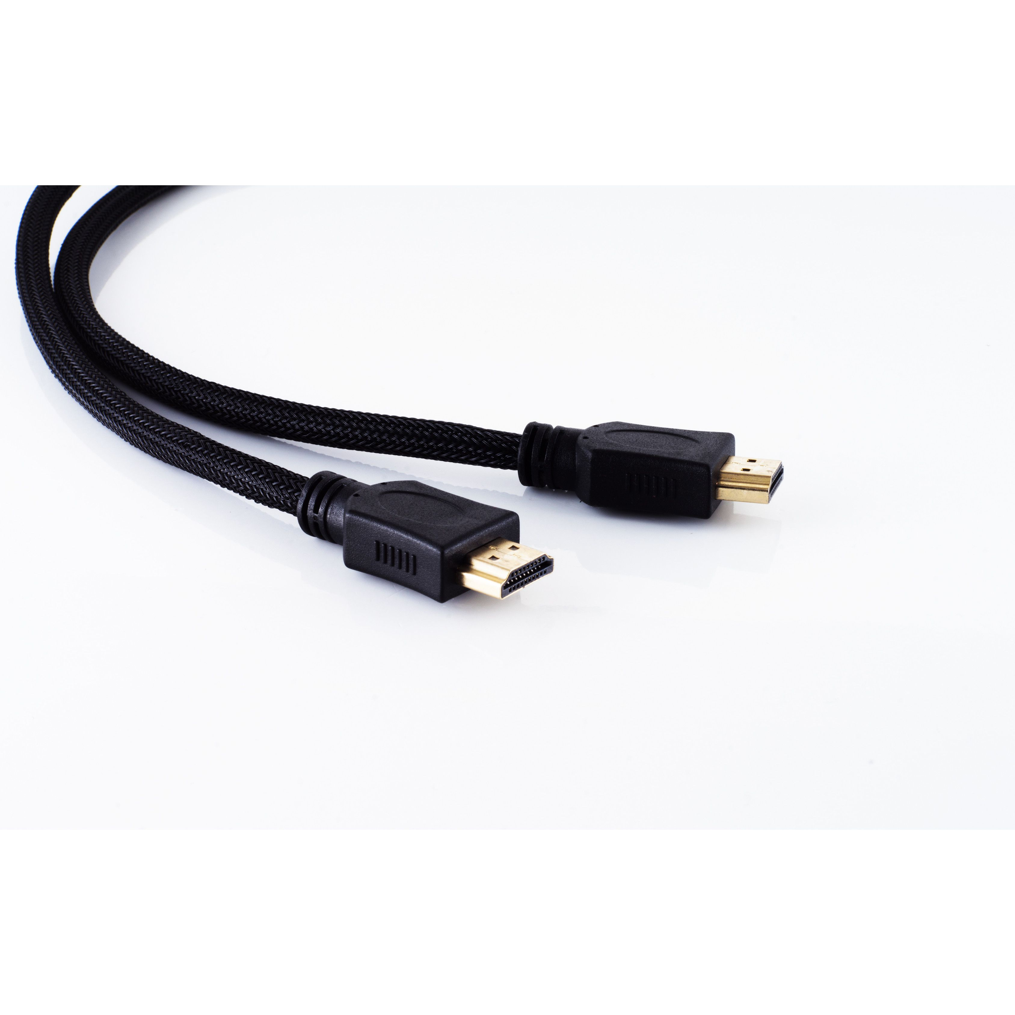 HEAC A-St HDMI Mantel HDMI sw Kabel 7,5m verg A-St/HDMI SHIVERPEAKS Nylon