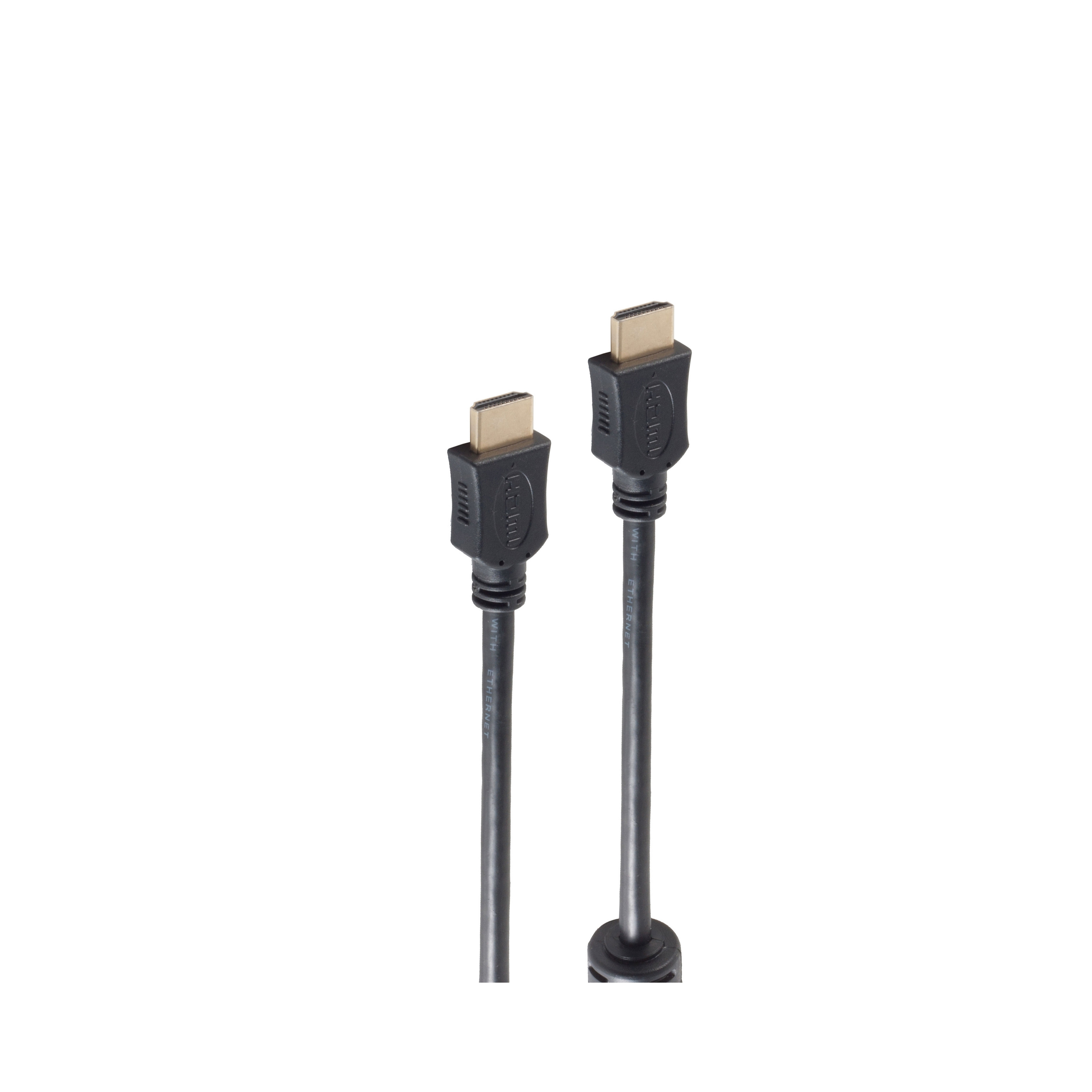 SHIVERPEAKS HDMI A-Stecker/HDMI A-Stecker verg 5m HDMI Ferrit Kabel HEAC
