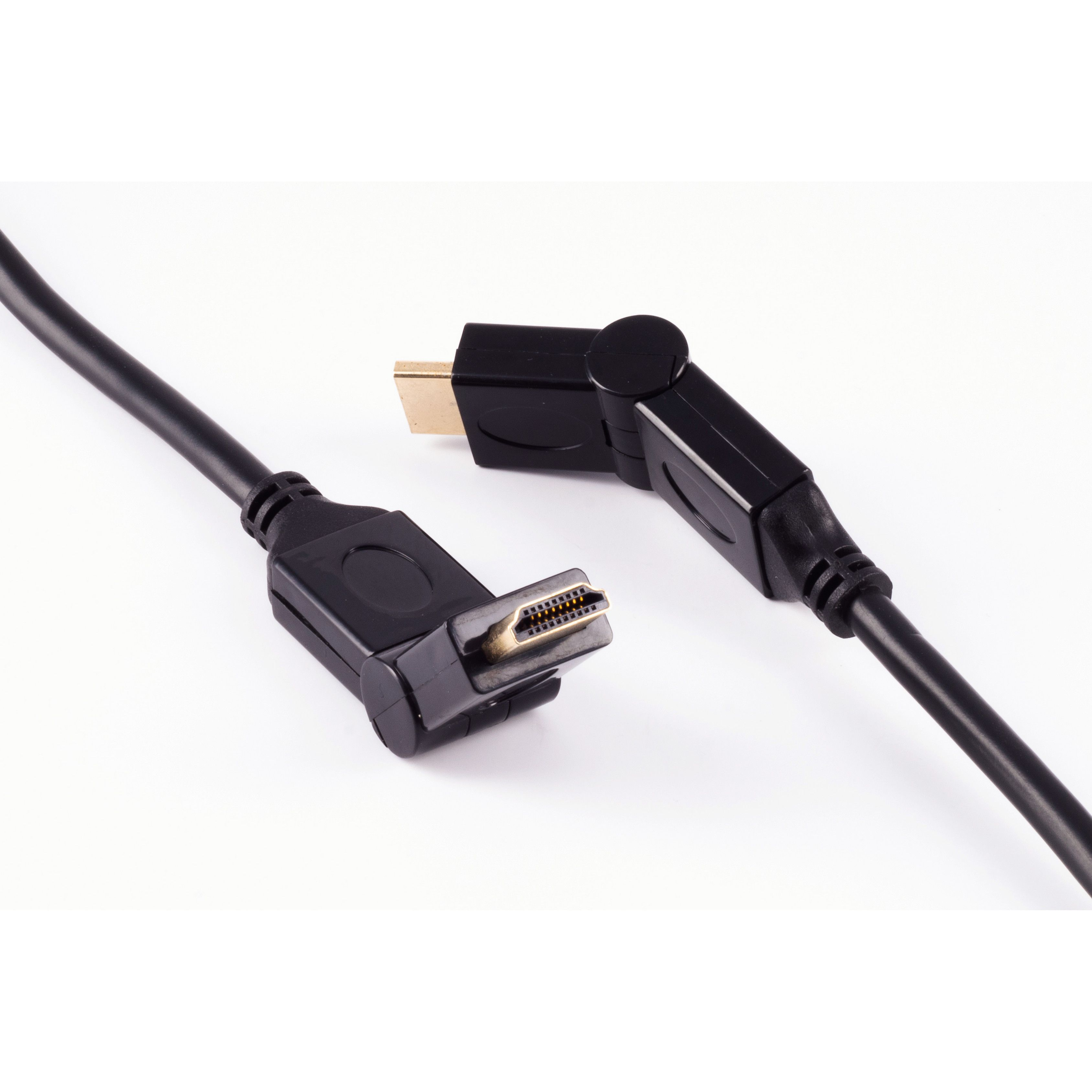 A-Stecker/HDMI HDMI HDMI 1,5m Kabel SHIVERPEAKS HEAC A-Stecker winkelbar