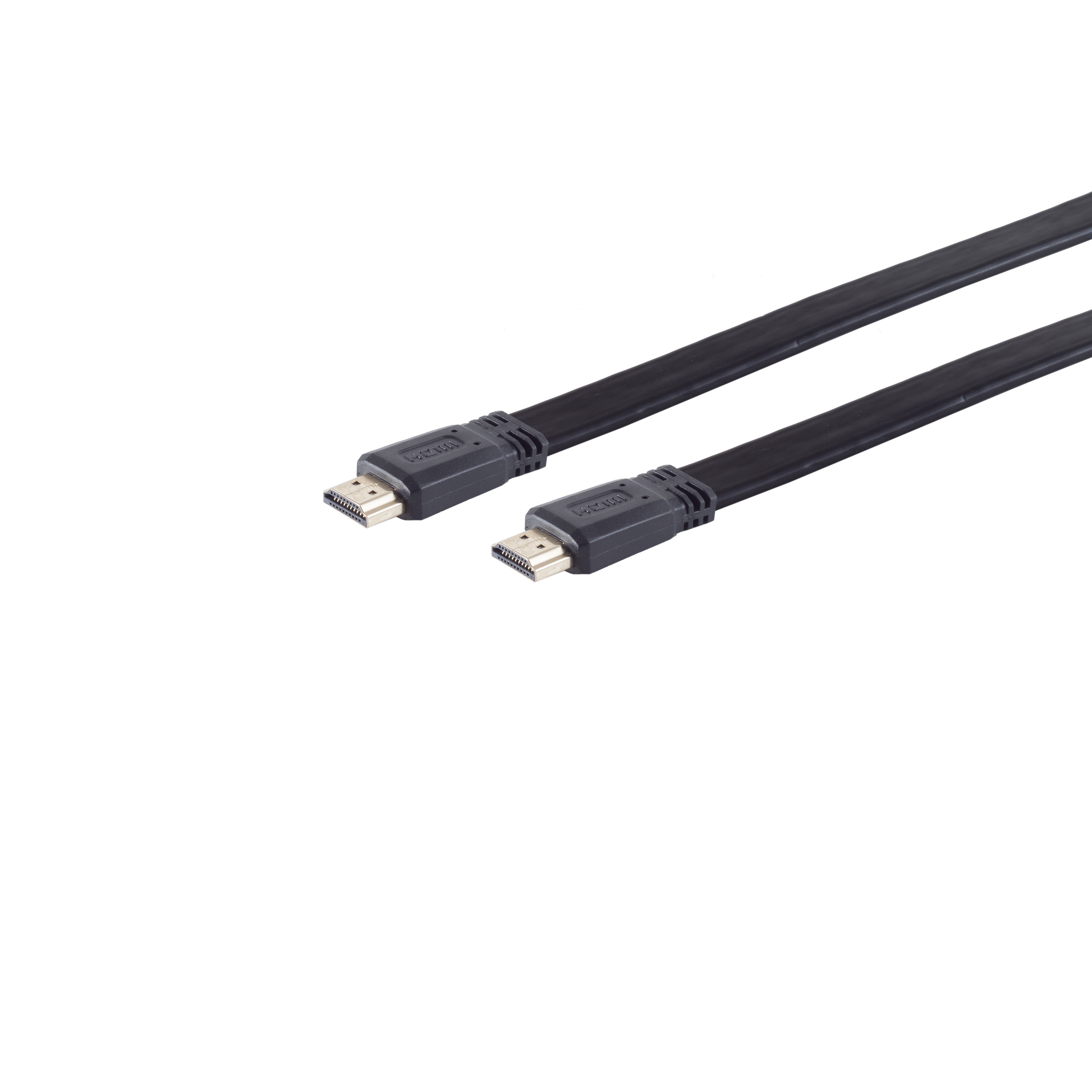 KABELBUDE HDMI A-St. / HDMI HEAC 1m A-St verg. HDMI Kabel FLACH
