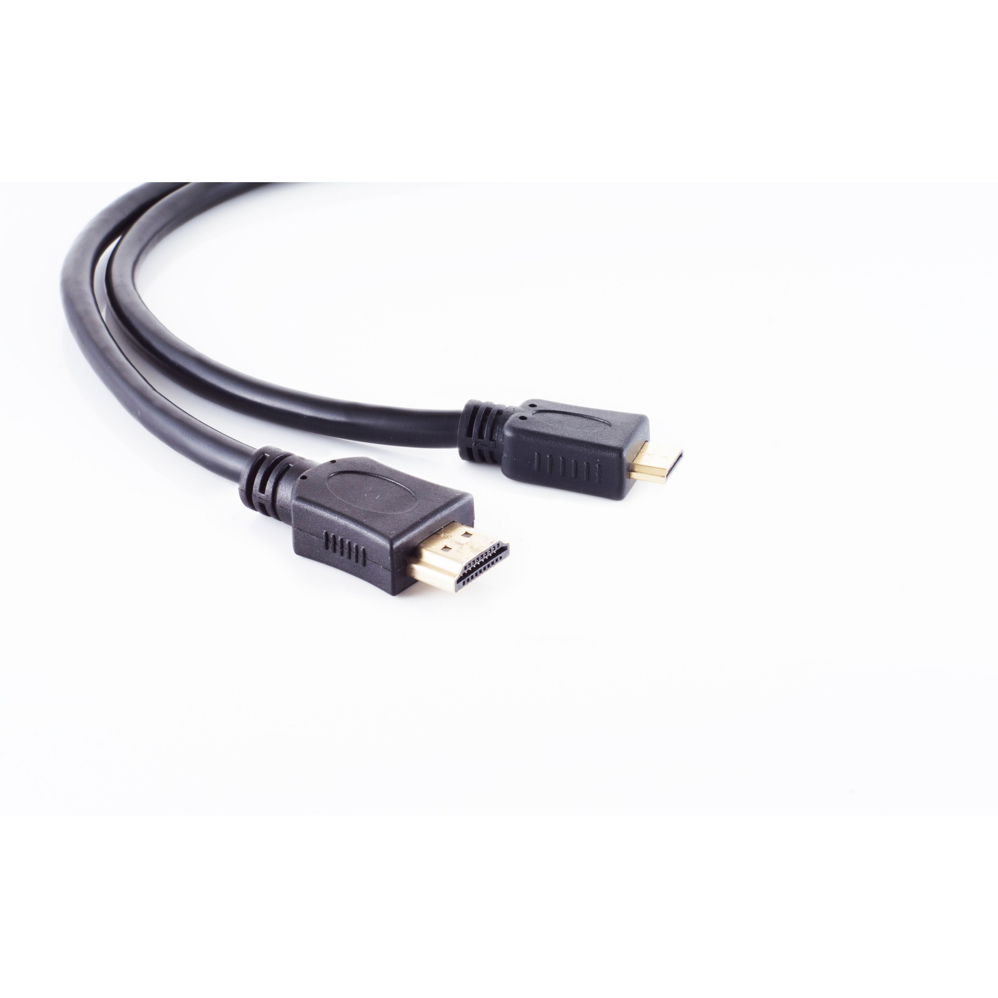 KABELBUDE HDMI A-Stecker / verg. C-Stecker HDMI 1m HDMI Kabel HEAC