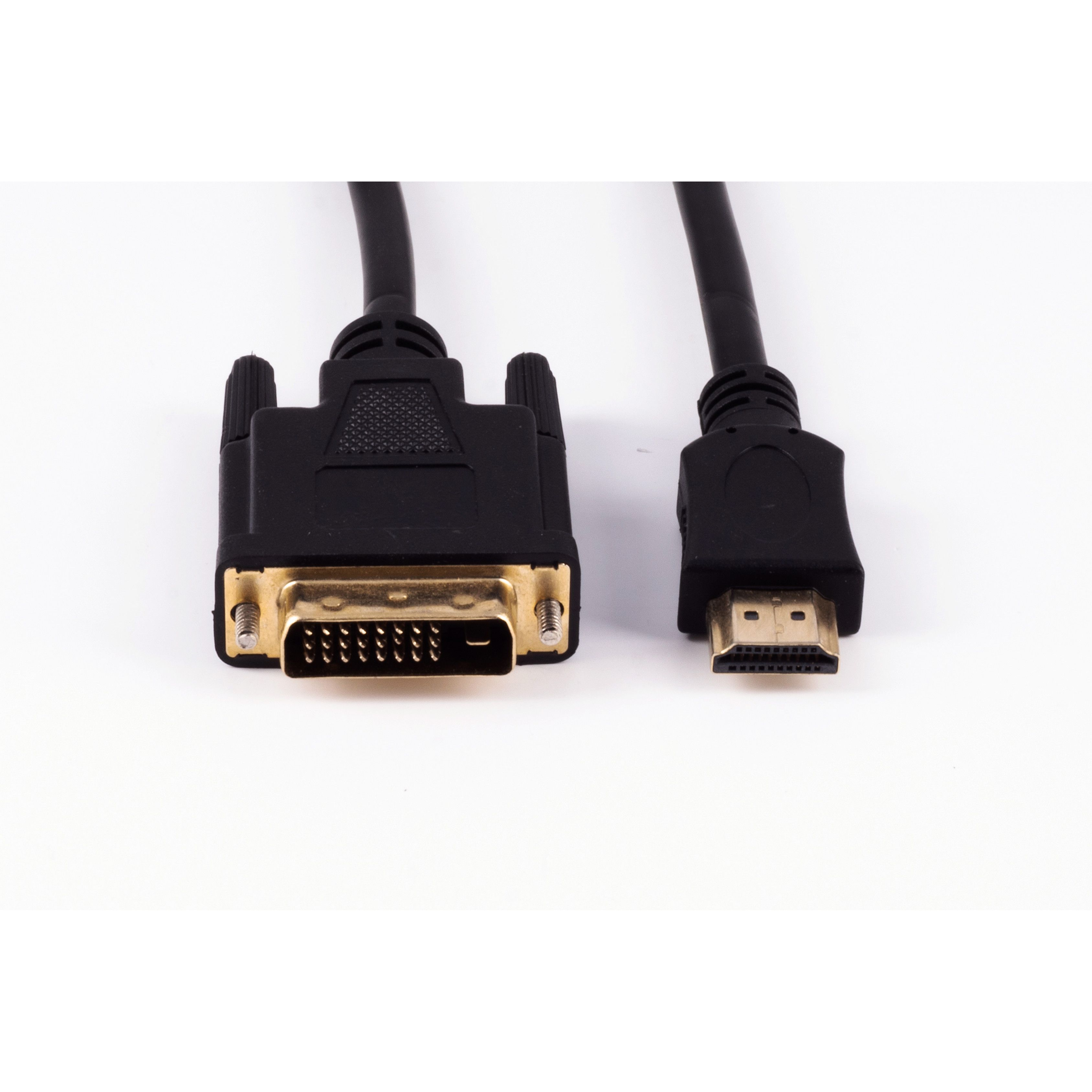 SHIVERPEAKS HDMI Stecker / DVI-D 1m HDMI/ verg. Stecker Kabel (24+1) DVI