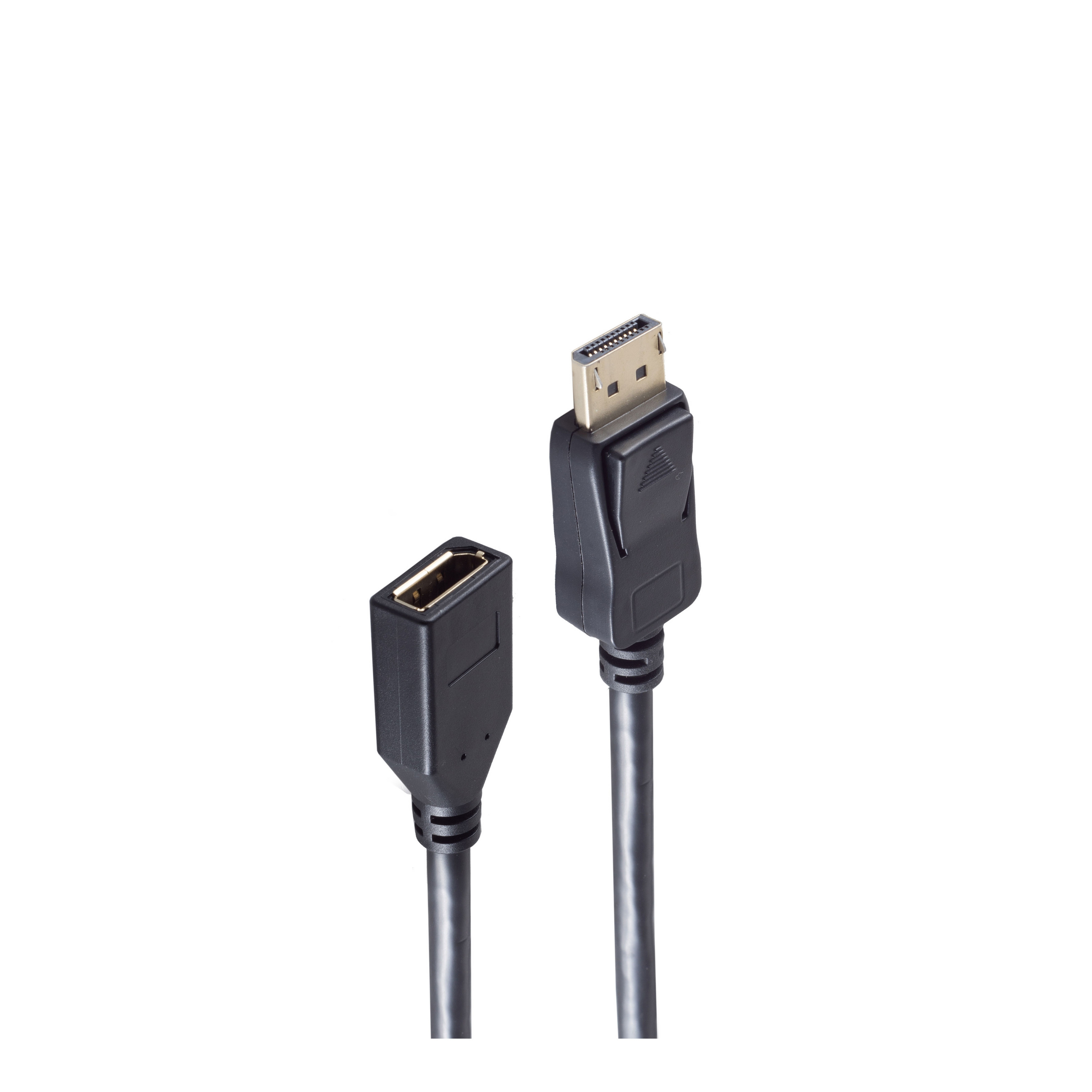 SHIVERPEAKS DisplayPort 1.2 Verlängerungskabel, 4K, 5 DisplayPort m 5,0m, Kabel