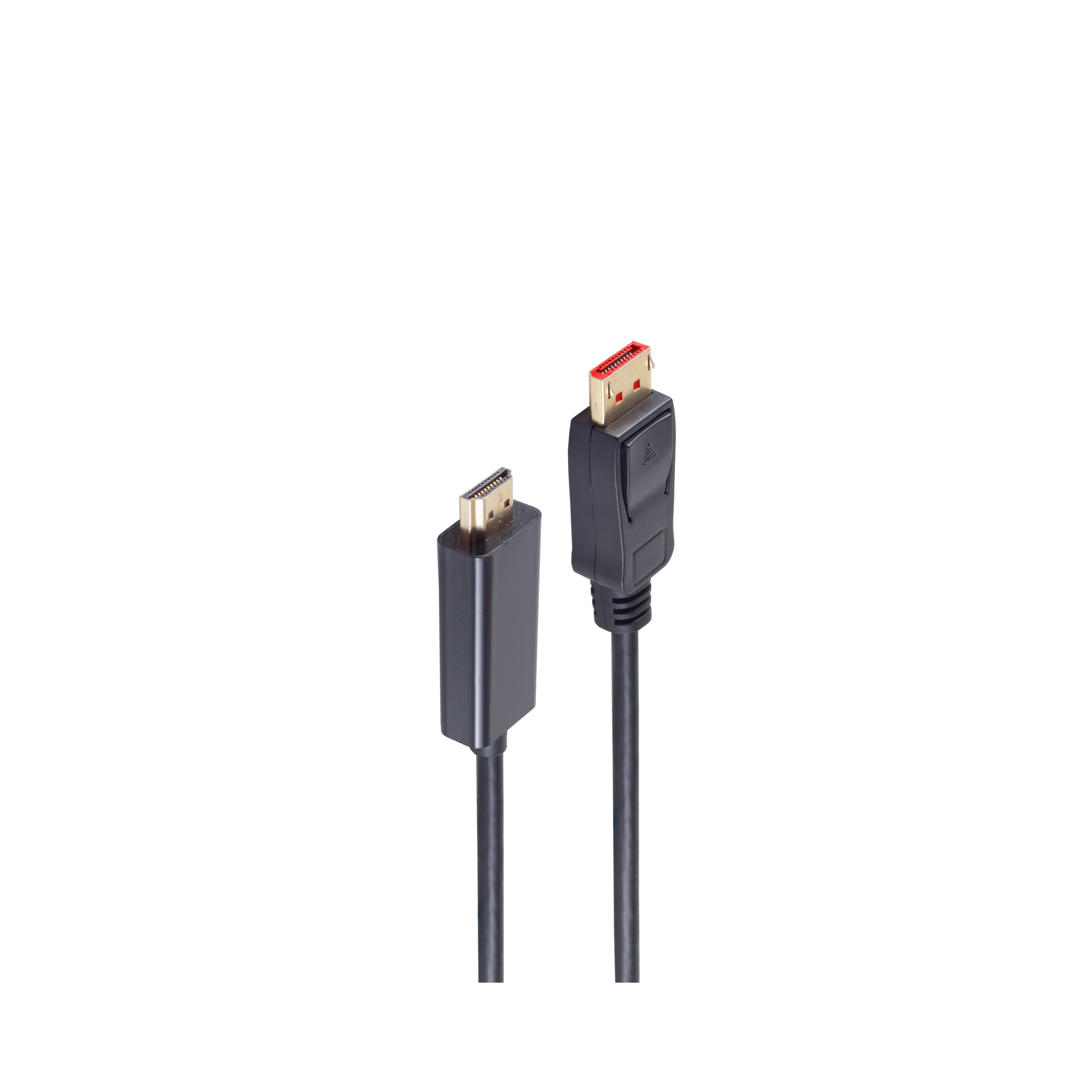 SHIVERPEAKS 3 Kabel, Kabel, 4K60Hz, 1.4 3,0m, Displayport DisplayPort DP-HDMI, m