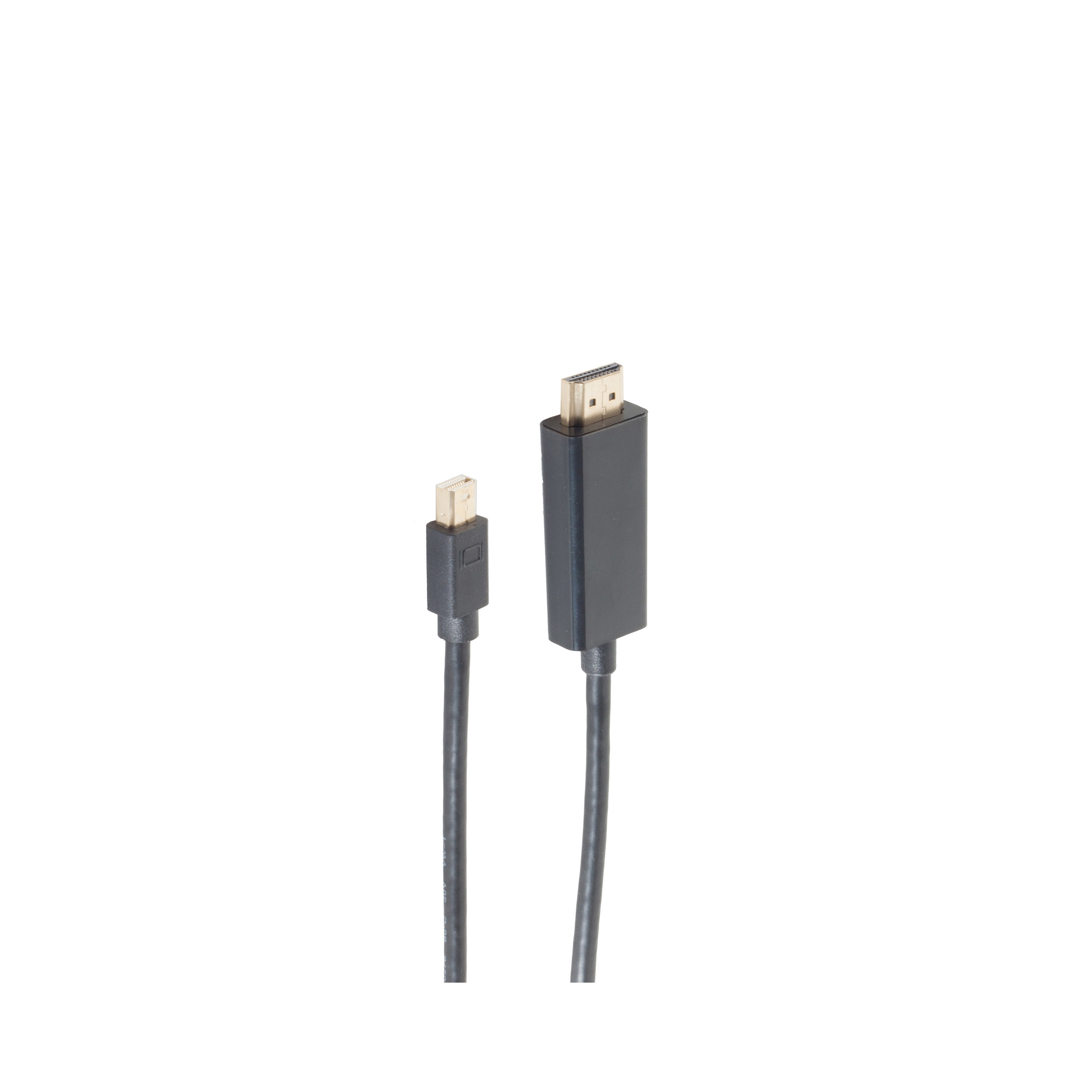 SHIVERPEAKS Mini DP 1.4 mDP-HDMI, Kabel, Kabel, 4K60Hz, 2,0m, 2 DisplayPort m